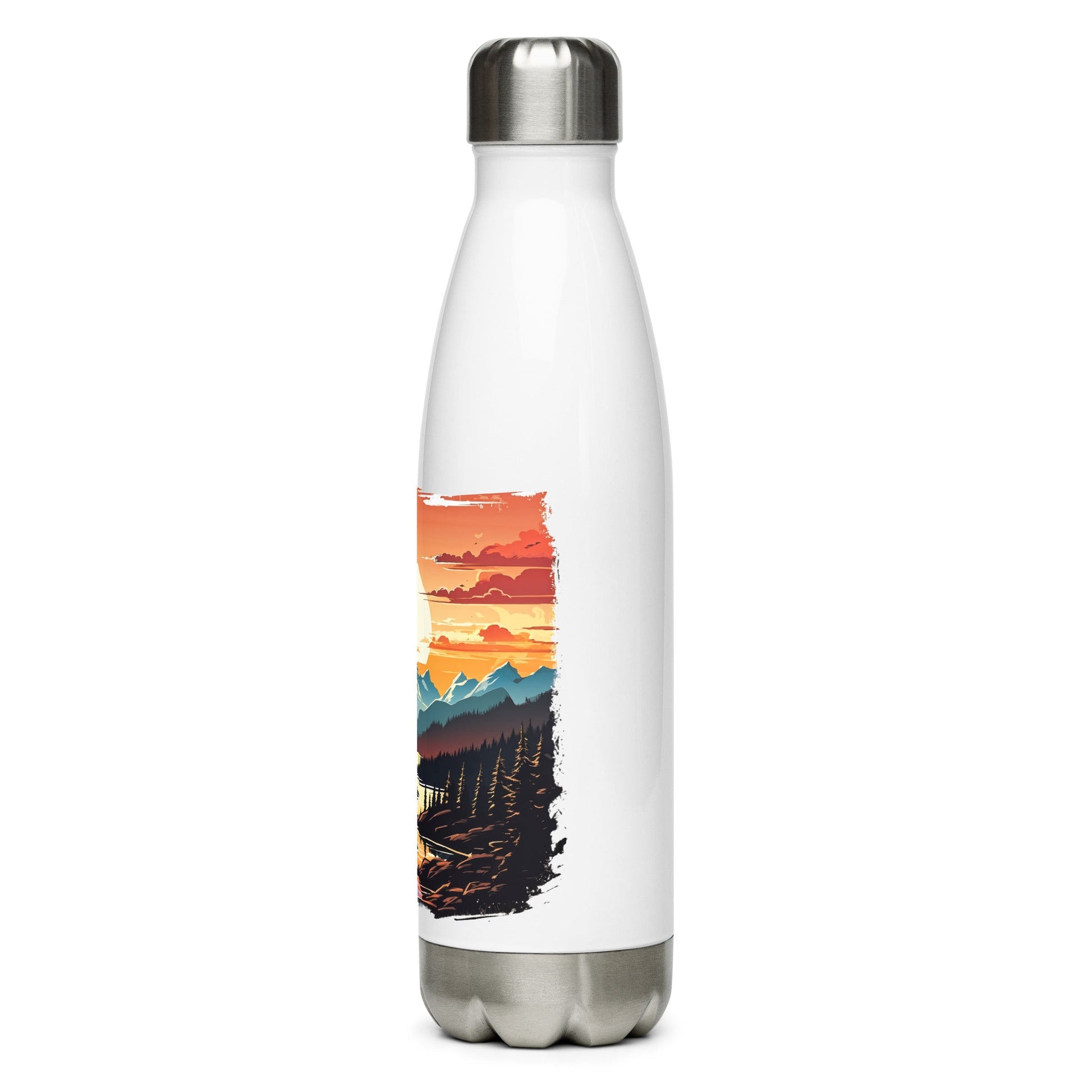 Mountain Stream Stainless Steel Water Bottle - Stainless Steel Water Bottle - Discovery Co.