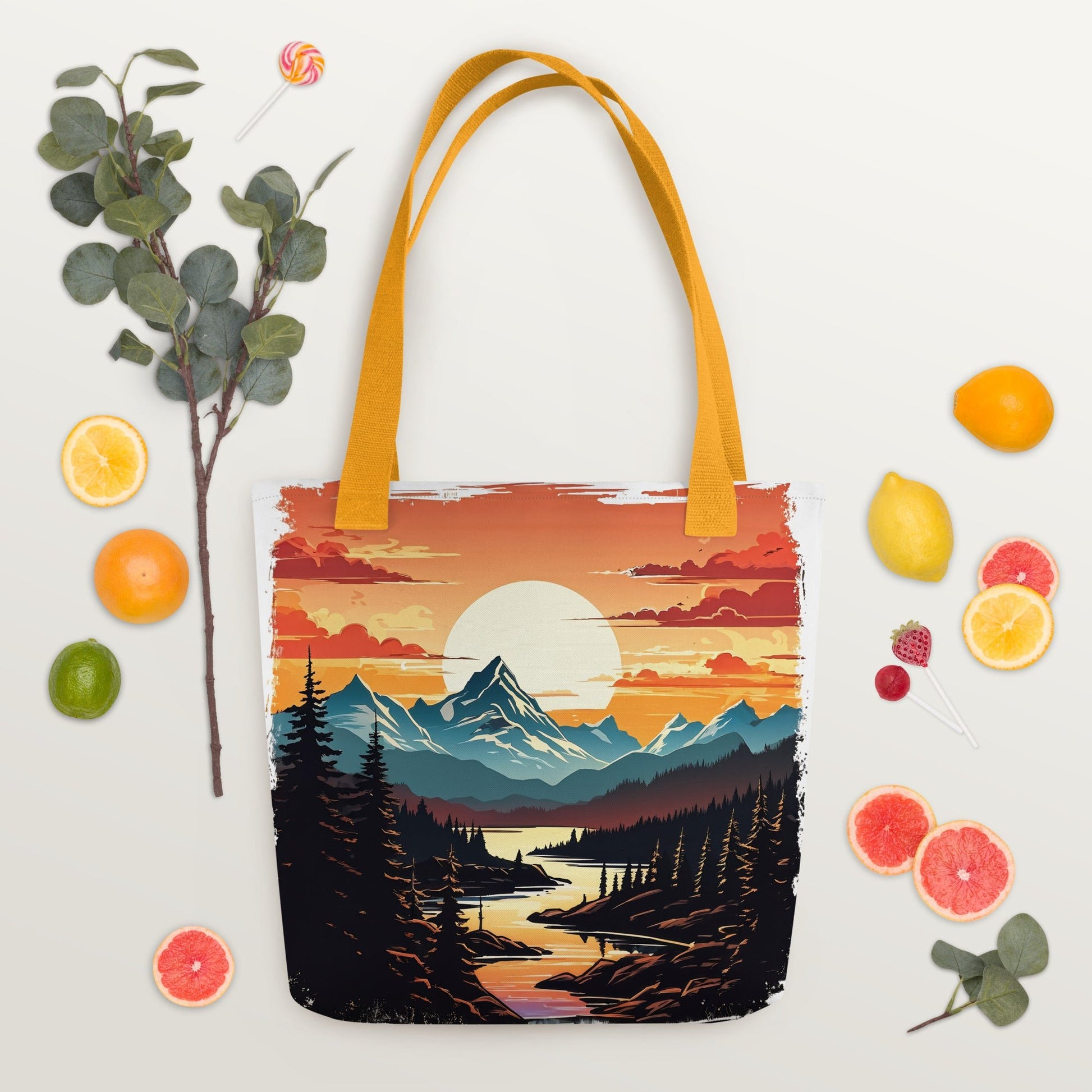 Mountain Stream Tote Bag - Tote Bags - Discovery Co.