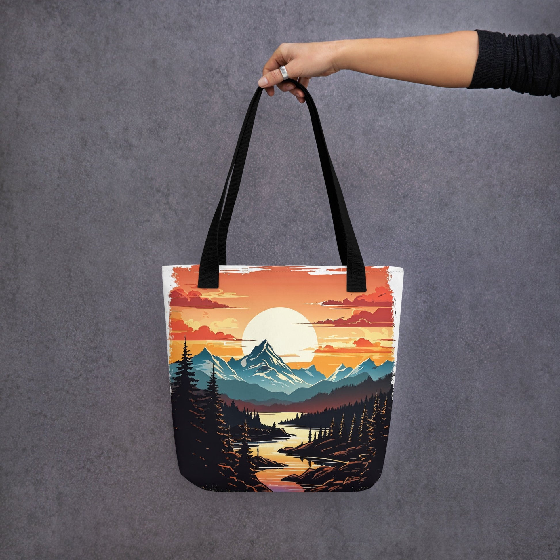 Mountain Stream Tote Bag - Tote Bags - Discovery Co.