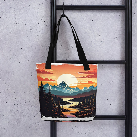 Mountain Stream Tote Bag - Tote Bags - Discovery Co.