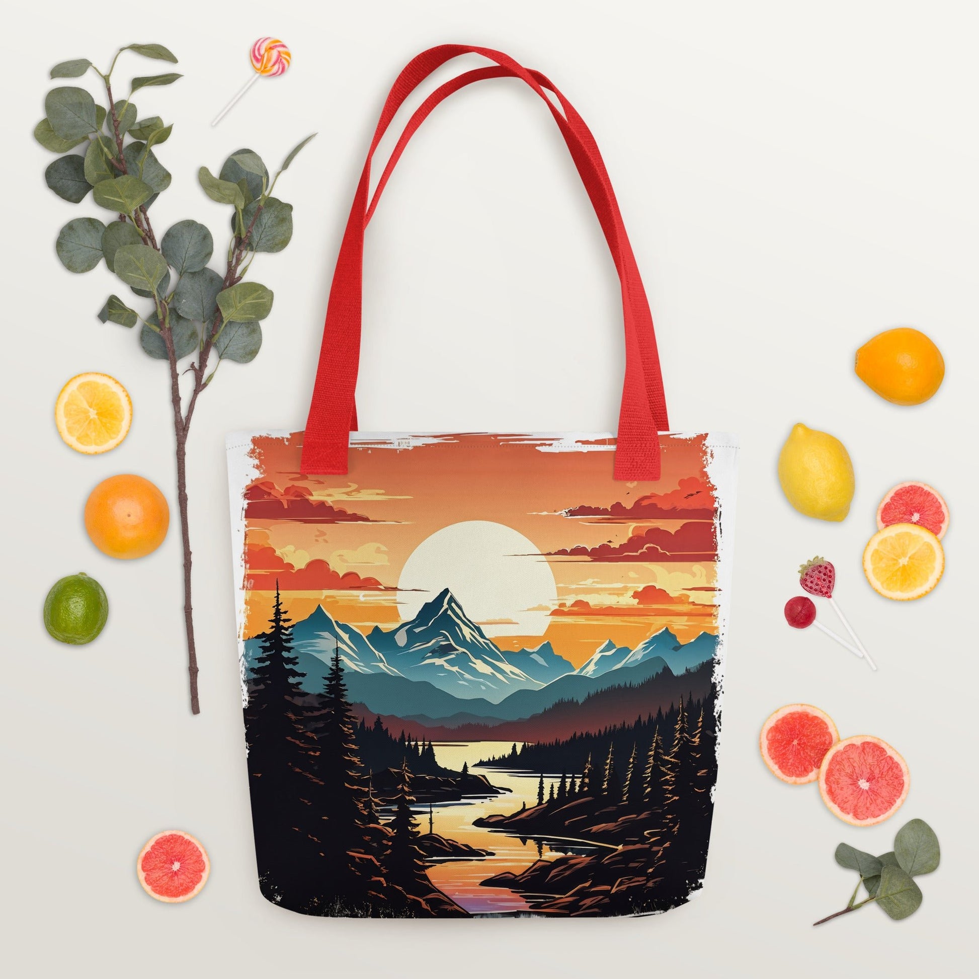 Mountain Stream Tote Bag - Tote Bags - Discovery Co.