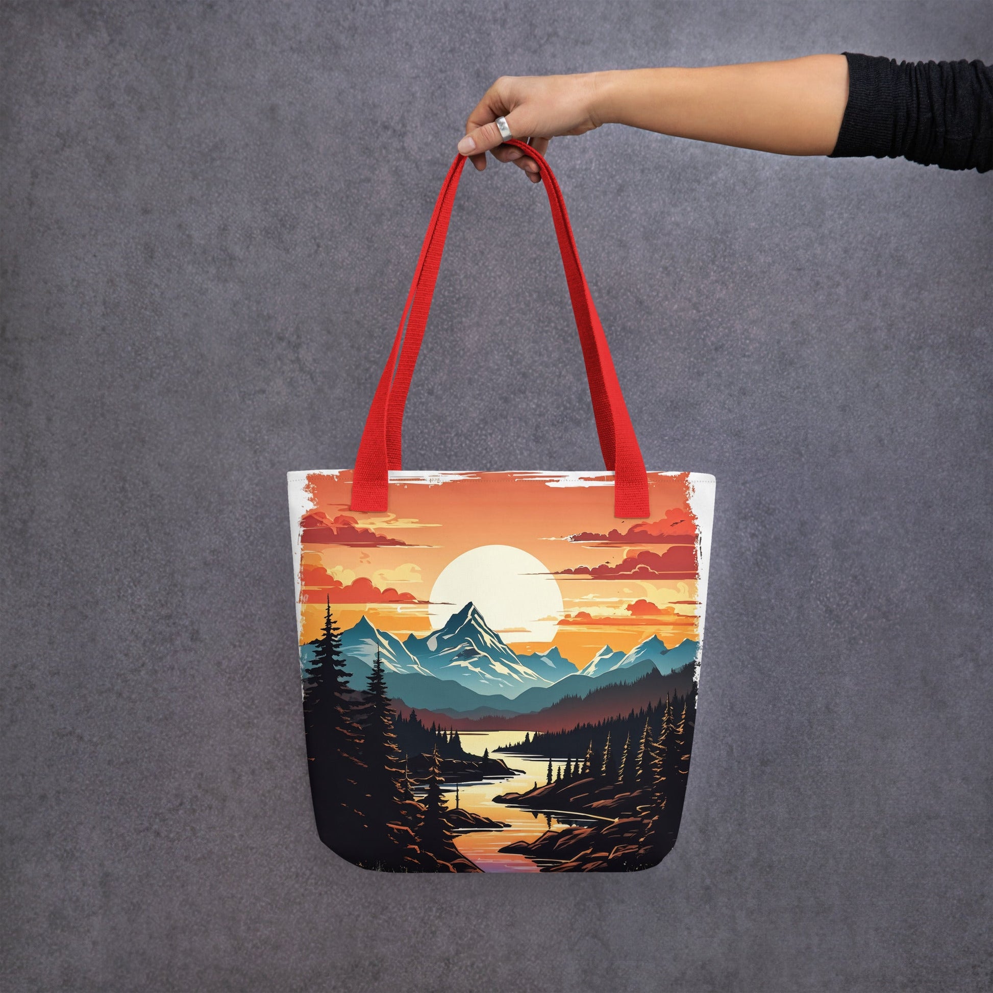 Mountain Stream Tote Bag - Tote Bags - Discovery Co.