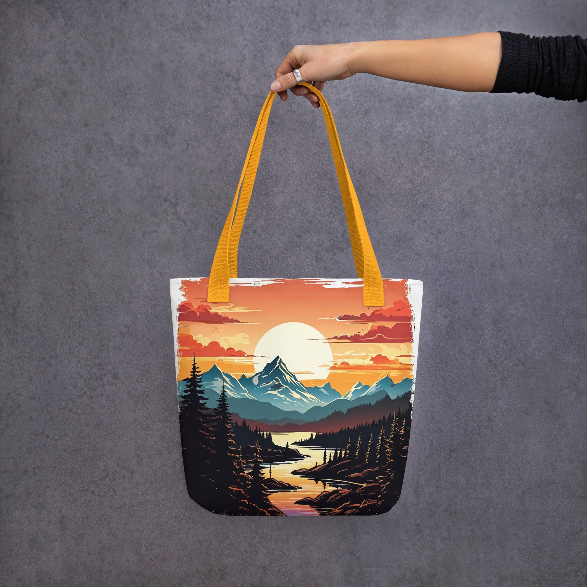 Mountain Stream Tote Bag - Tote Bags - Discovery Co.