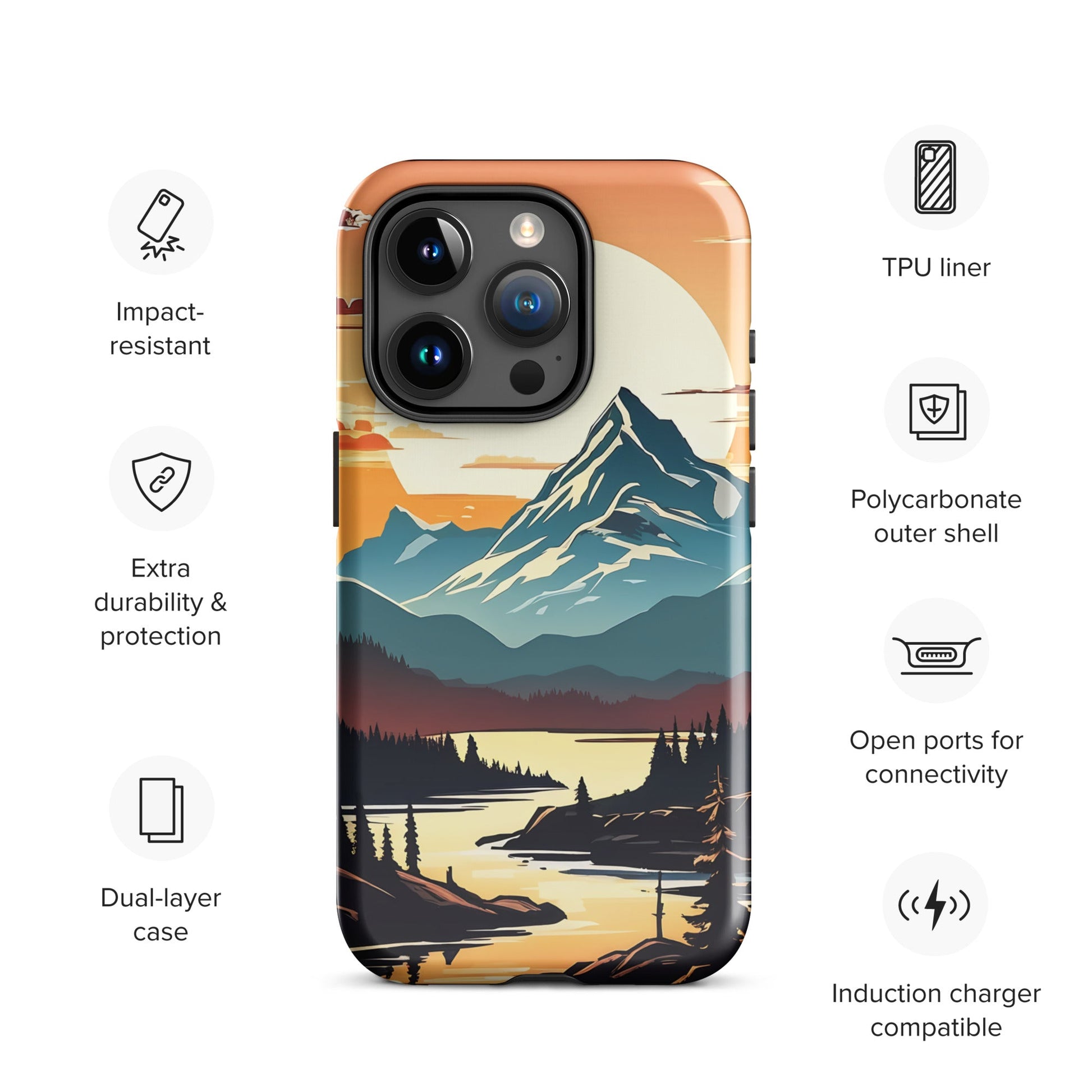 Mountain Stream Tough Case for iPhone® - Phone Case - Discovery Co.