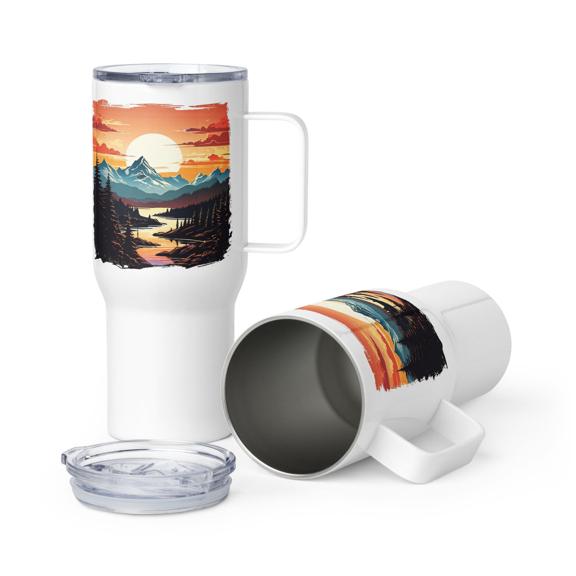 Mountain Stream Travel Mug (25 oz) - Travel Mug - Discovery Co.