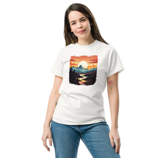 Mountain Stream Women's (Unisex) Classic Tee - Women's Shirts - Discovery Co.