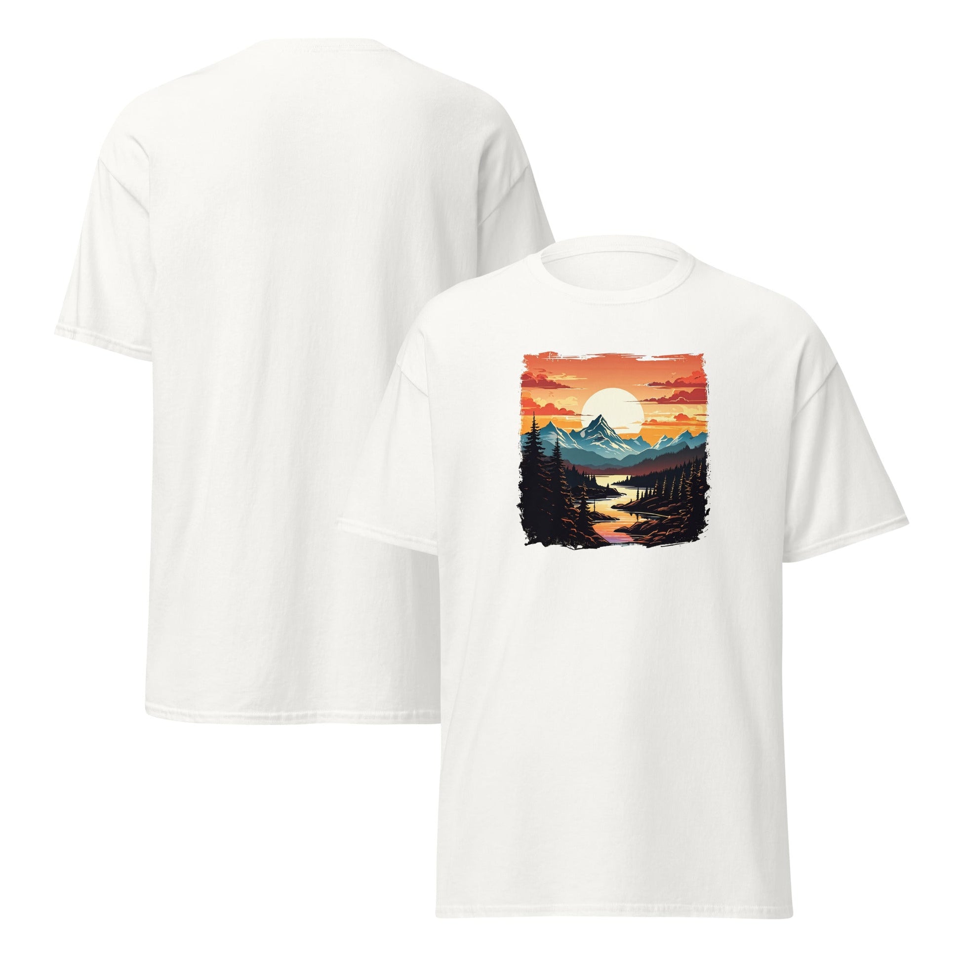 Mountain Stream Women's (Unisex) Classic Tee - Women's Shirts - Discovery Co.