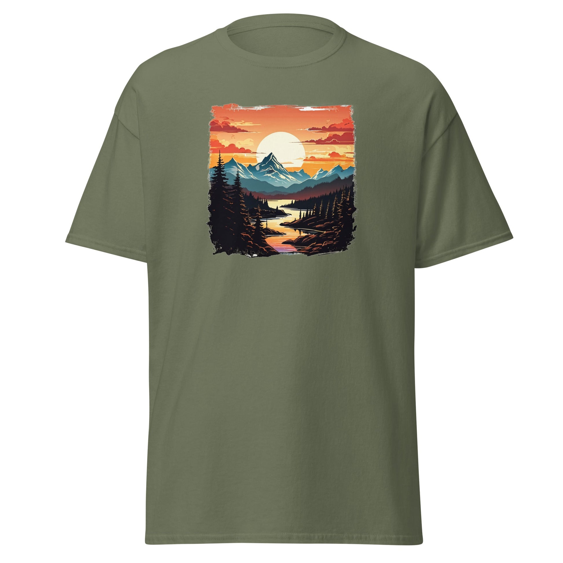 Mountain Stream Women's (Unisex) Classic Tee - Women's Shirts - Discovery Co.