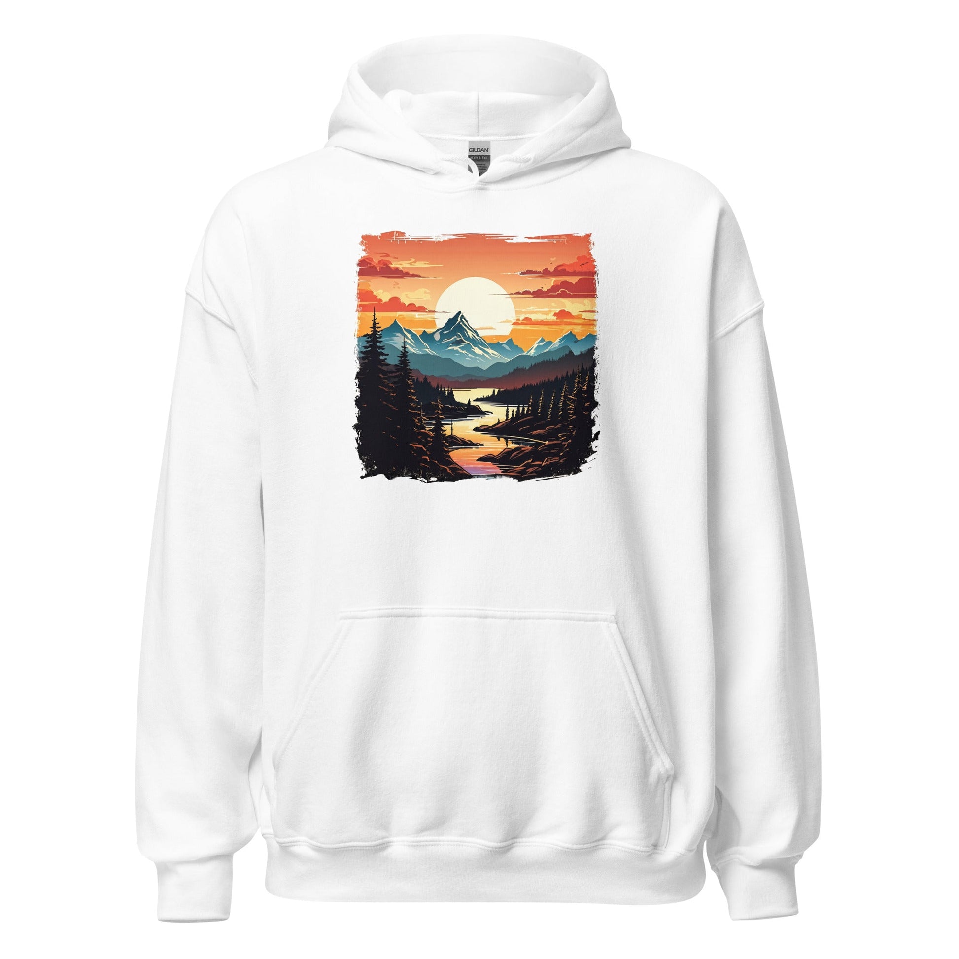 Mountain Stream Women's (Unisex) Hoodie - Hoodies - Discovery Co.