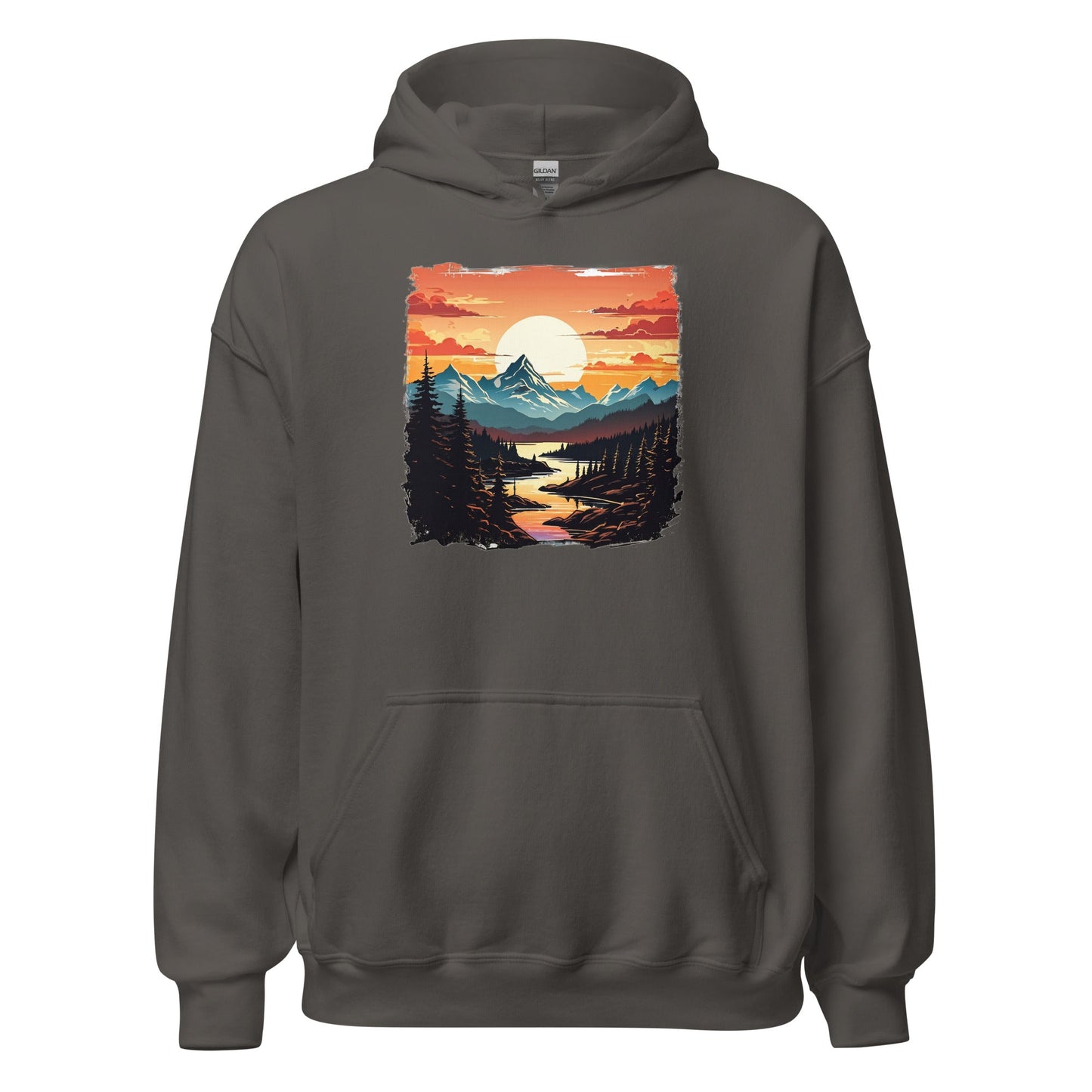 Mountain Stream Women's (Unisex) Hoodie - Hoodies - Discovery Co.