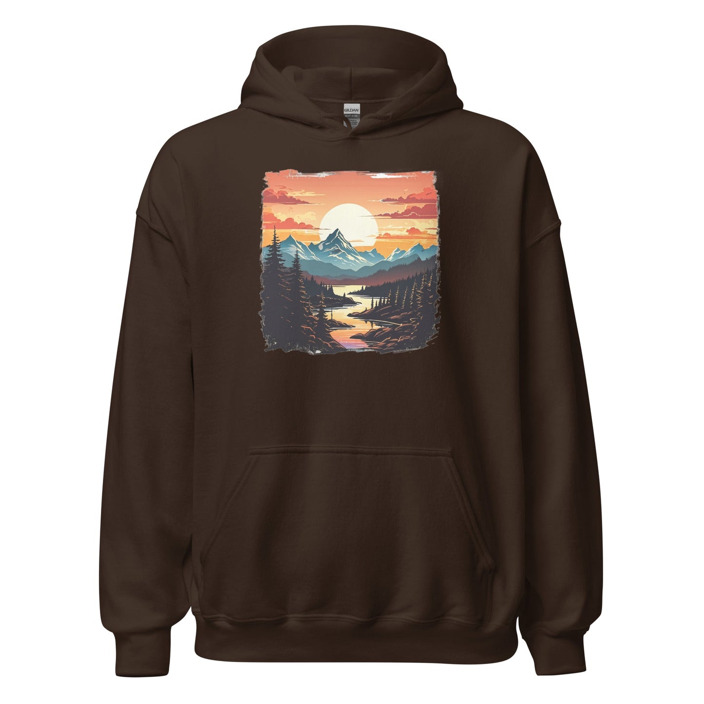 Mountain Stream Women's (Unisex) Hoodie - Hoodies - Discovery Co.