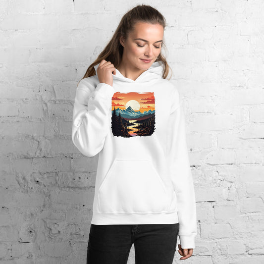 Mountain Stream Women's (Unisex) Hoodie - Hoodies - Discovery Co.