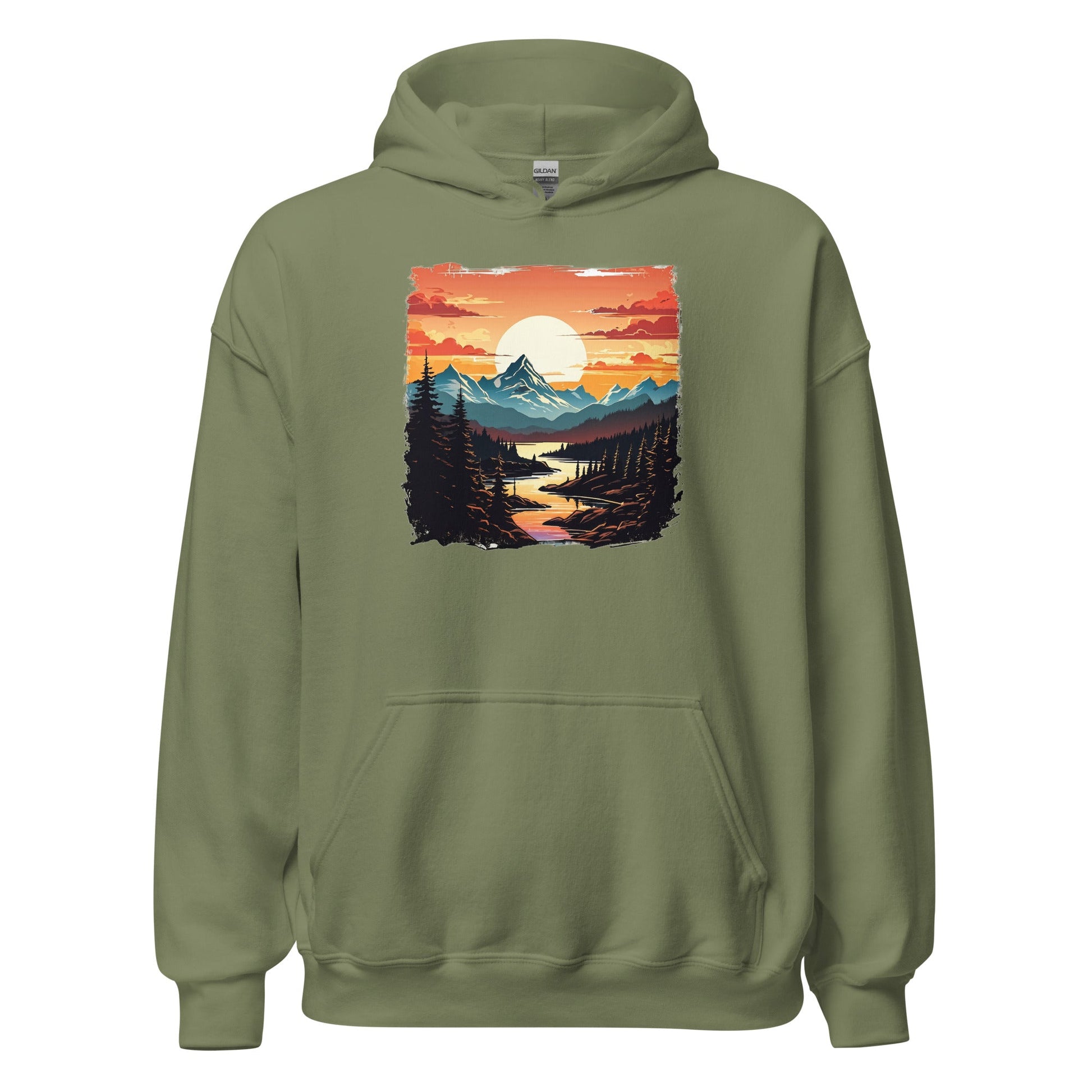 Mountain Stream Women's (Unisex) Hoodie - Hoodies - Discovery Co.