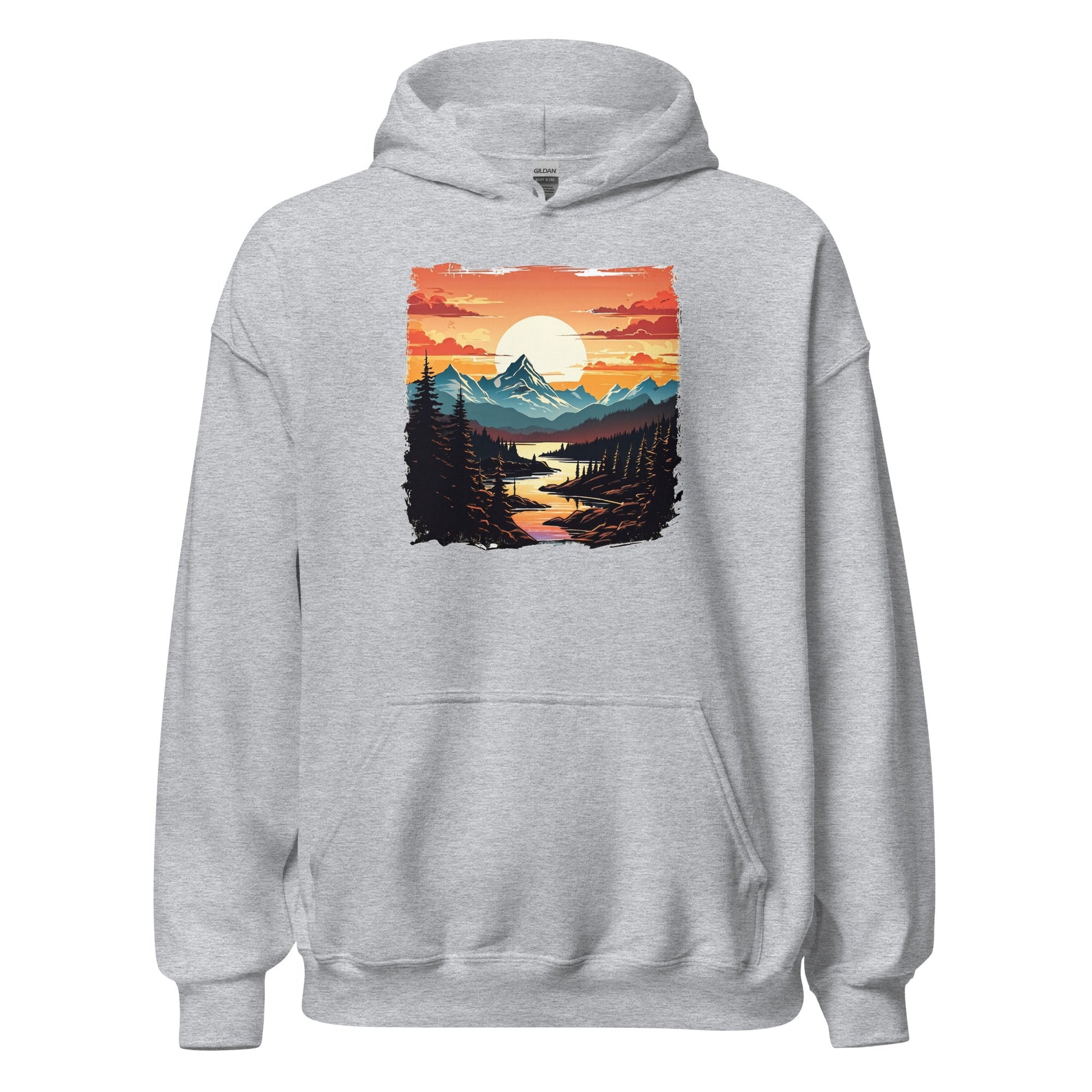 Mountain Stream Women's (Unisex) Hoodie - Hoodies - Discovery Co.