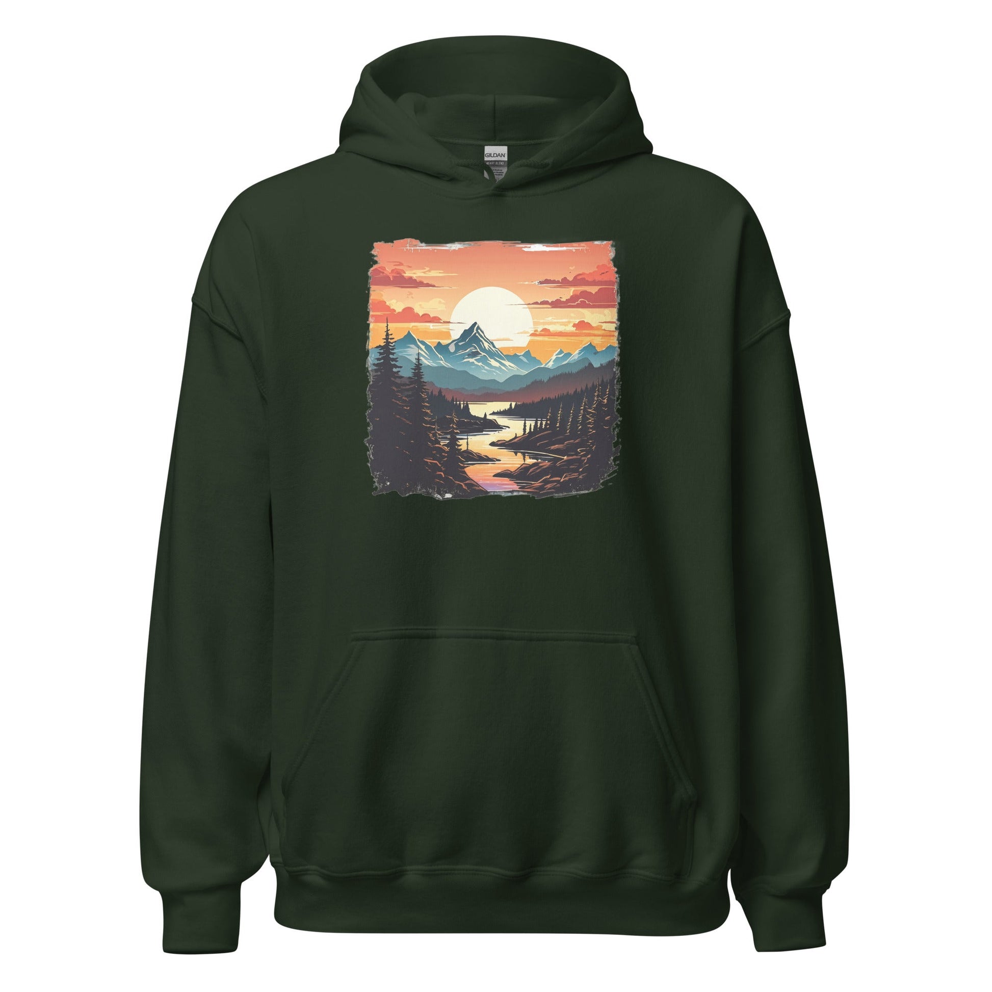 Mountain Stream Women's (Unisex) Hoodie - Hoodies - Discovery Co.