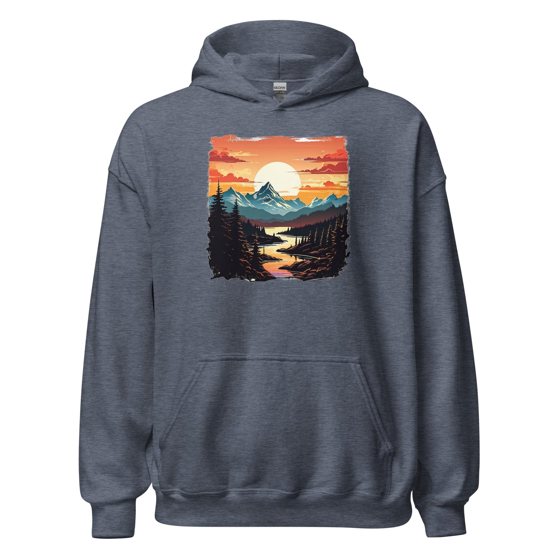 Mountain Stream Women's (Unisex) Hoodie - Hoodies - Discovery Co.