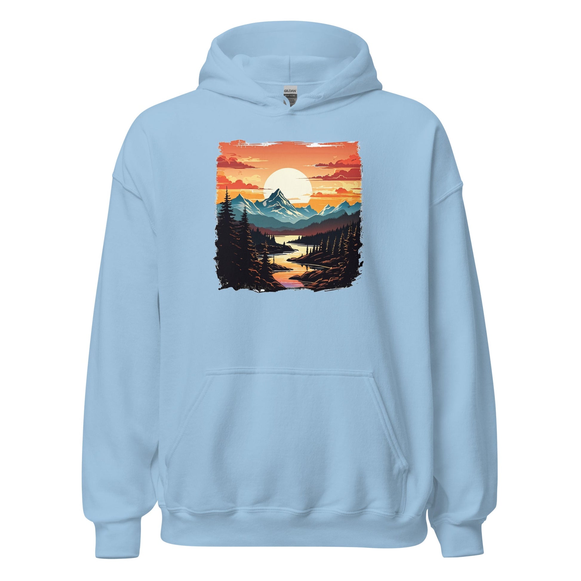 Mountain Stream Women's (Unisex) Hoodie - Hoodies - Discovery Co.