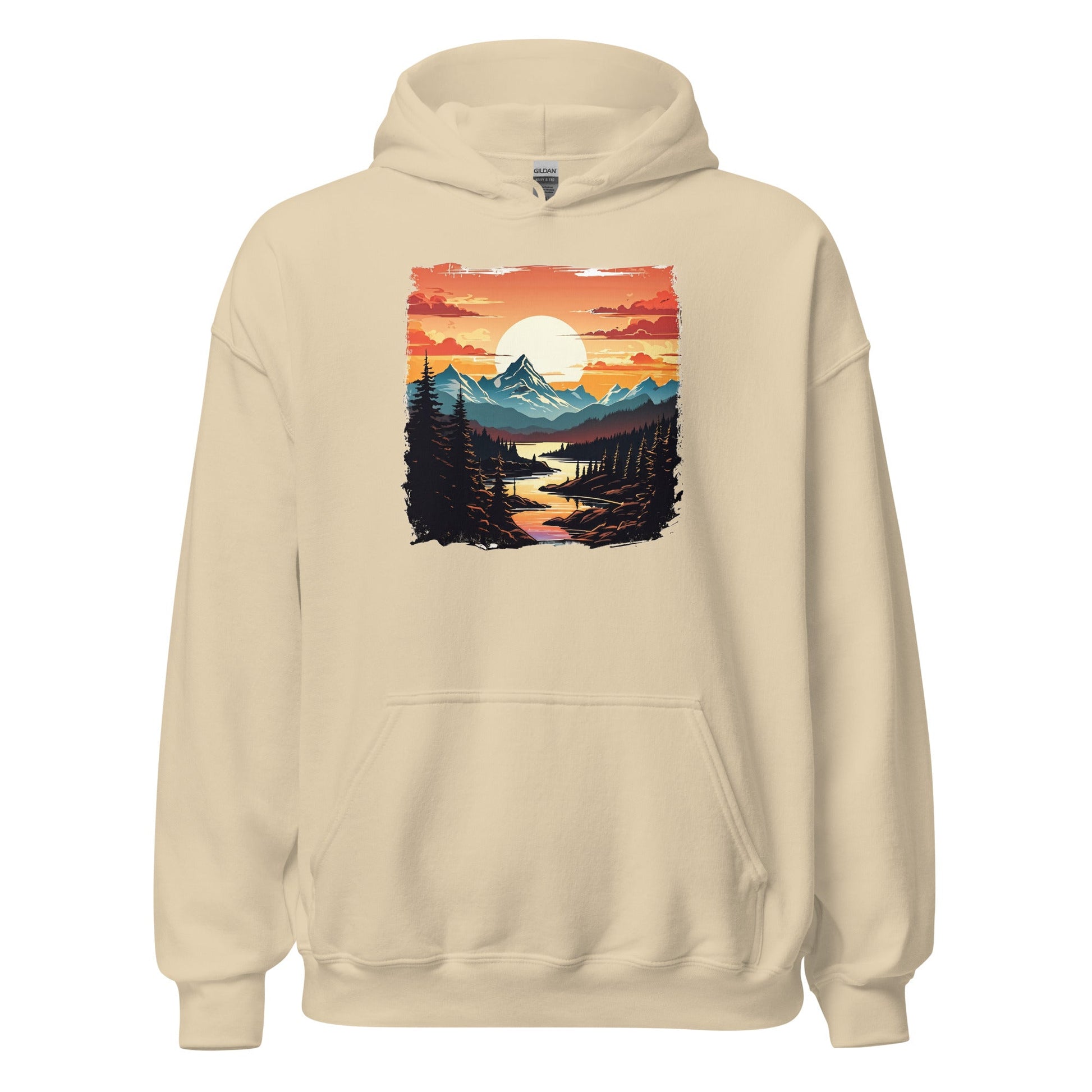 Mountain Stream Women's (Unisex) Hoodie - Hoodies - Discovery Co.