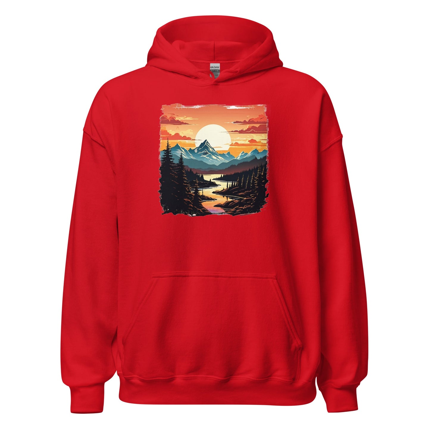 Mountain Stream Women's (Unisex) Hoodie - Hoodies - Discovery Co.