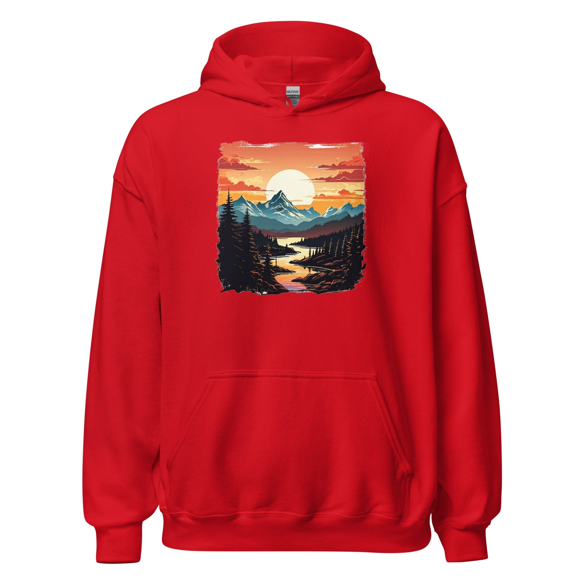 Mountain Stream Women's (Unisex) Hoodie - Hoodies - Discovery Co.
