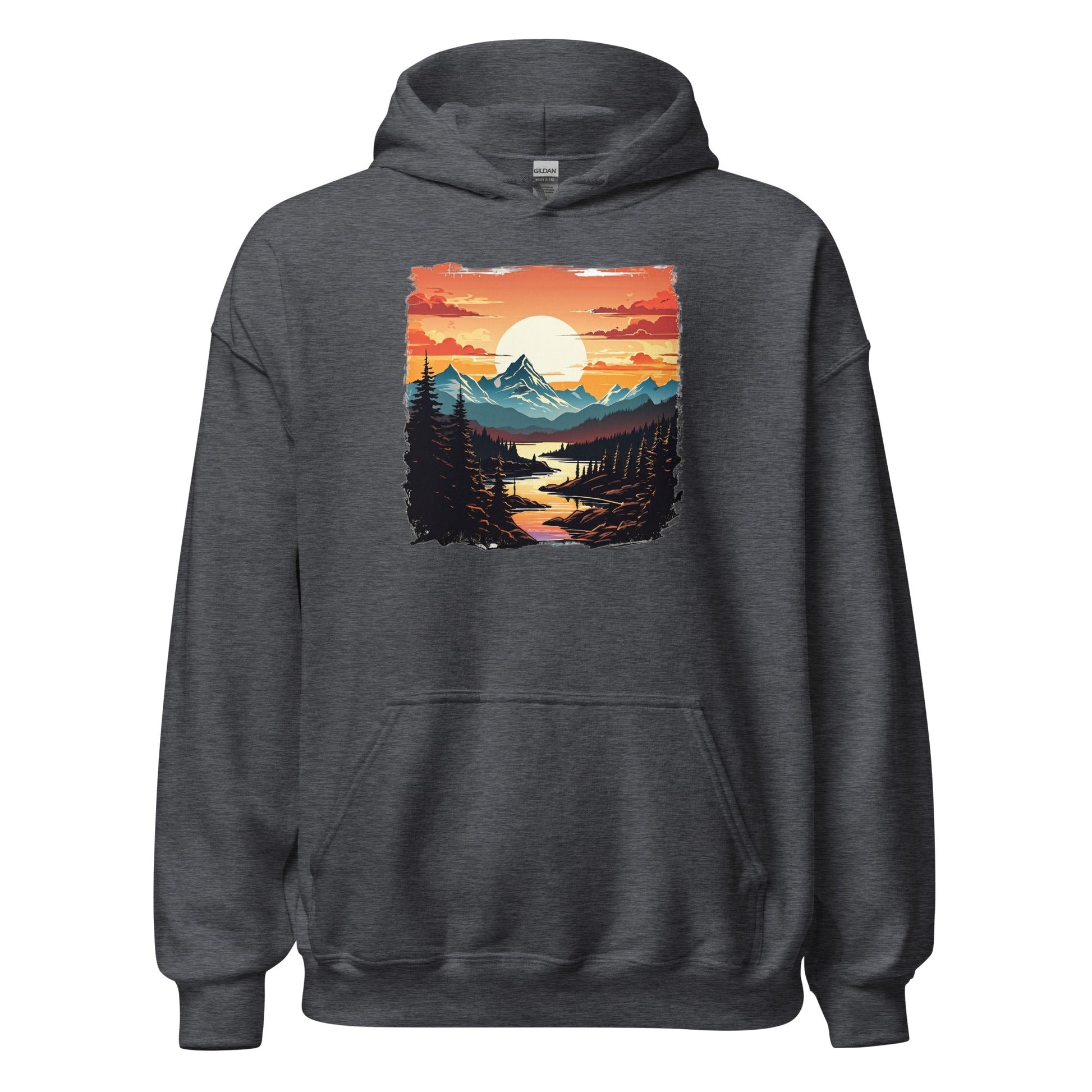 Mountain Stream Women's (Unisex) Hoodie - Hoodies - Discovery Co.