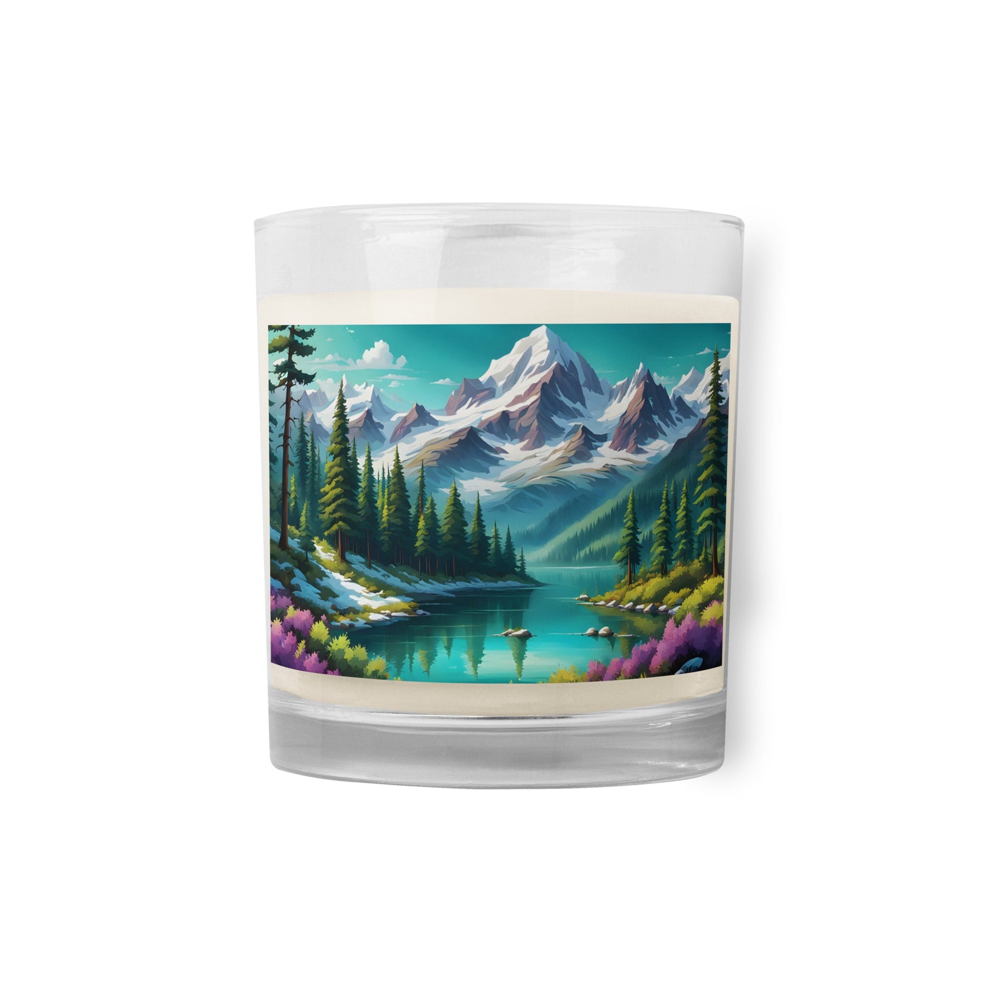 Mountain View Glass Jar Soy Wax Candle - Candles - Discovery Co.