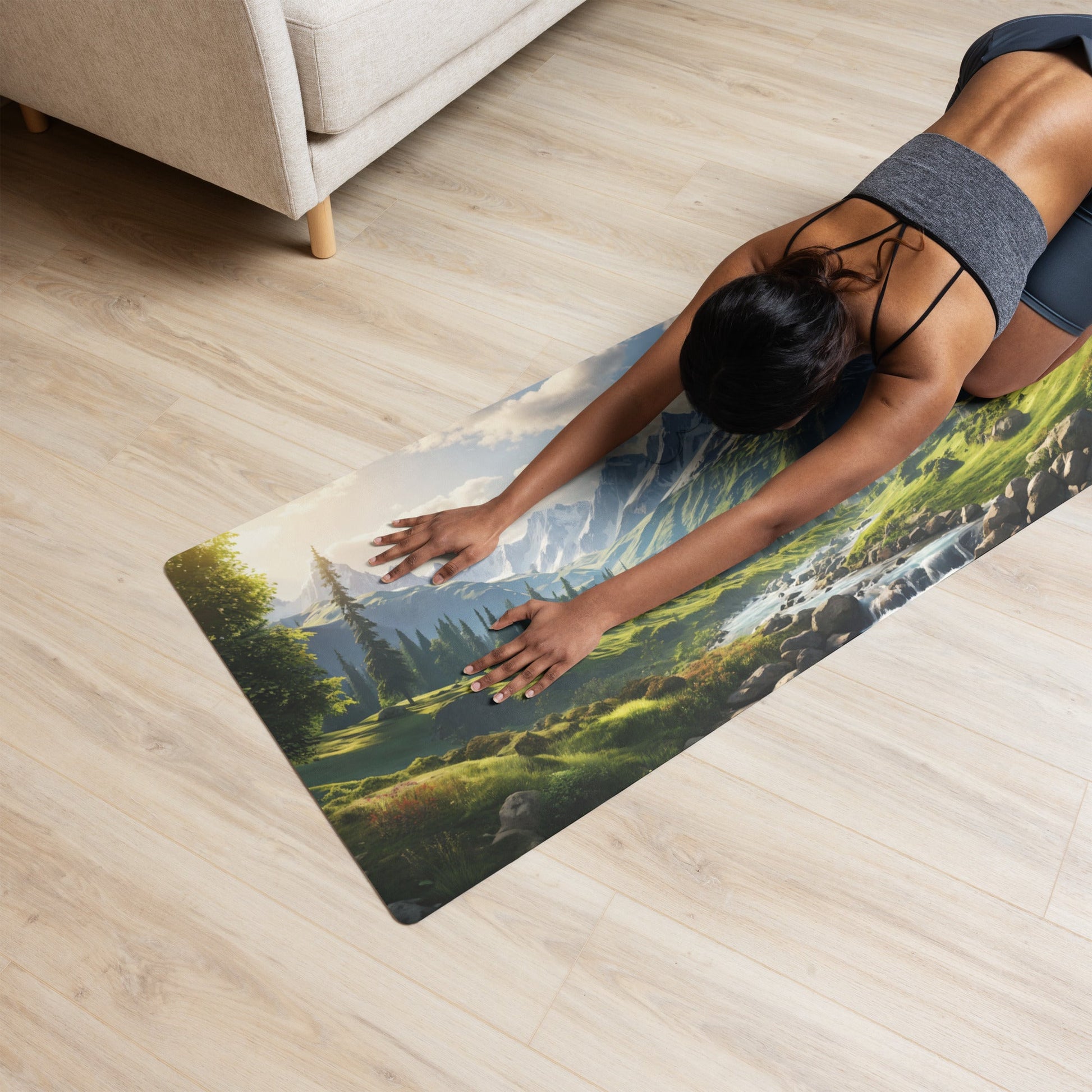 Mountain View Yoga Mat - Yoga Mat - Discovery Co.