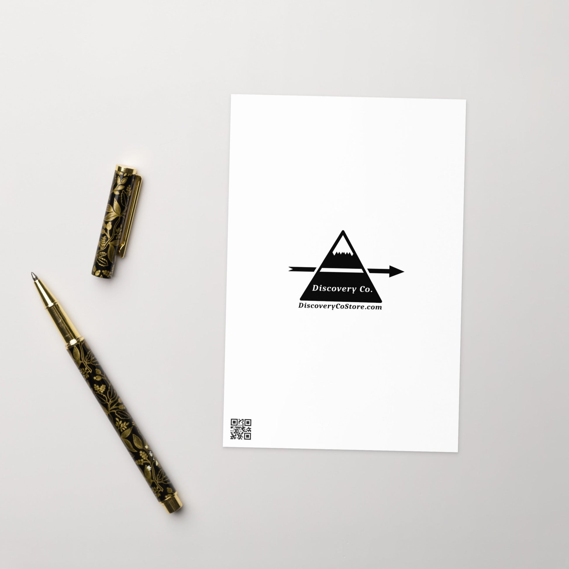 Mountain Village Greeting Card - Greeting Card - Discovery Co.