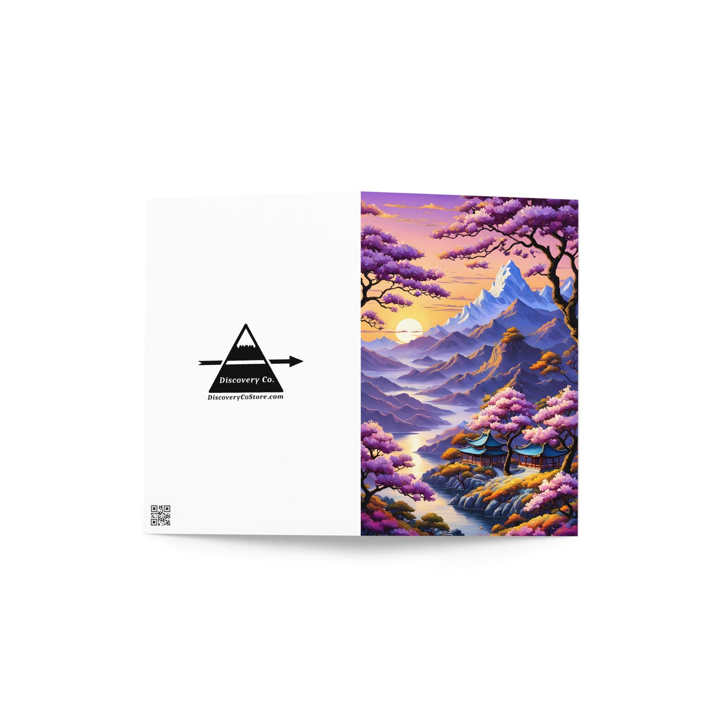 Mountain Village Greeting Card - Greeting Card - Discovery Co.