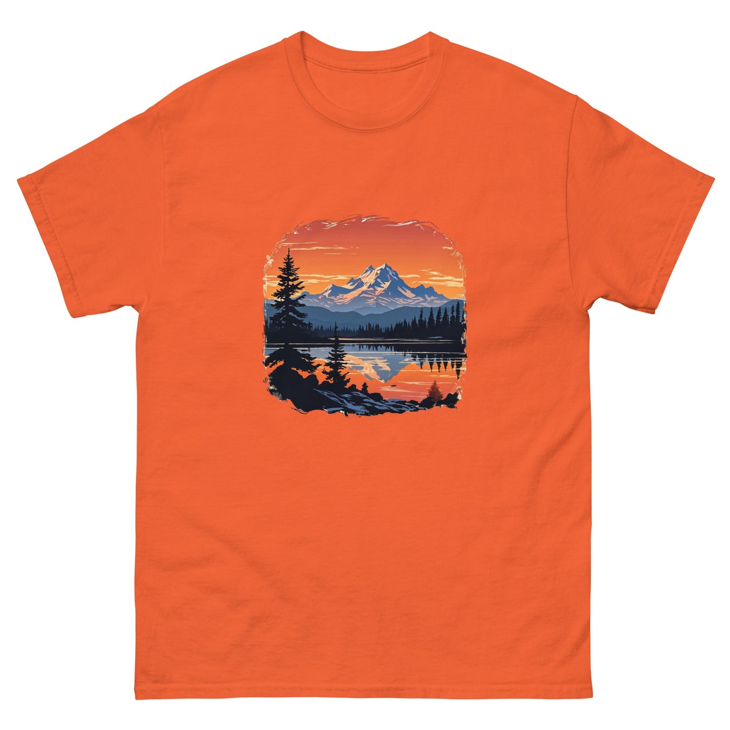 Mountains On The Lake Men's Classic Tee - Men's Shirts - Discovery Co.