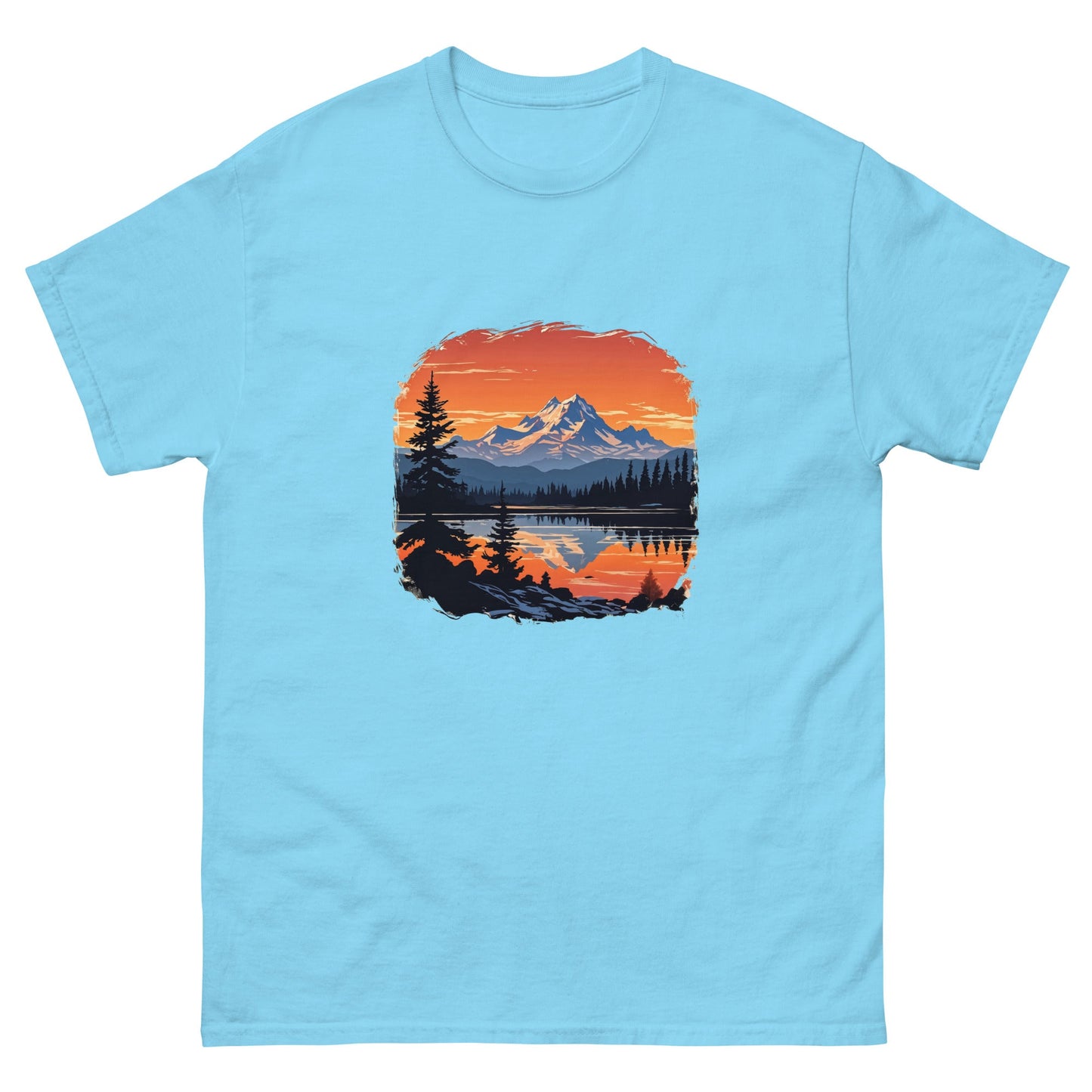 Mountains On The Lake Men's Classic Tee - Men's Shirts - Discovery Co.