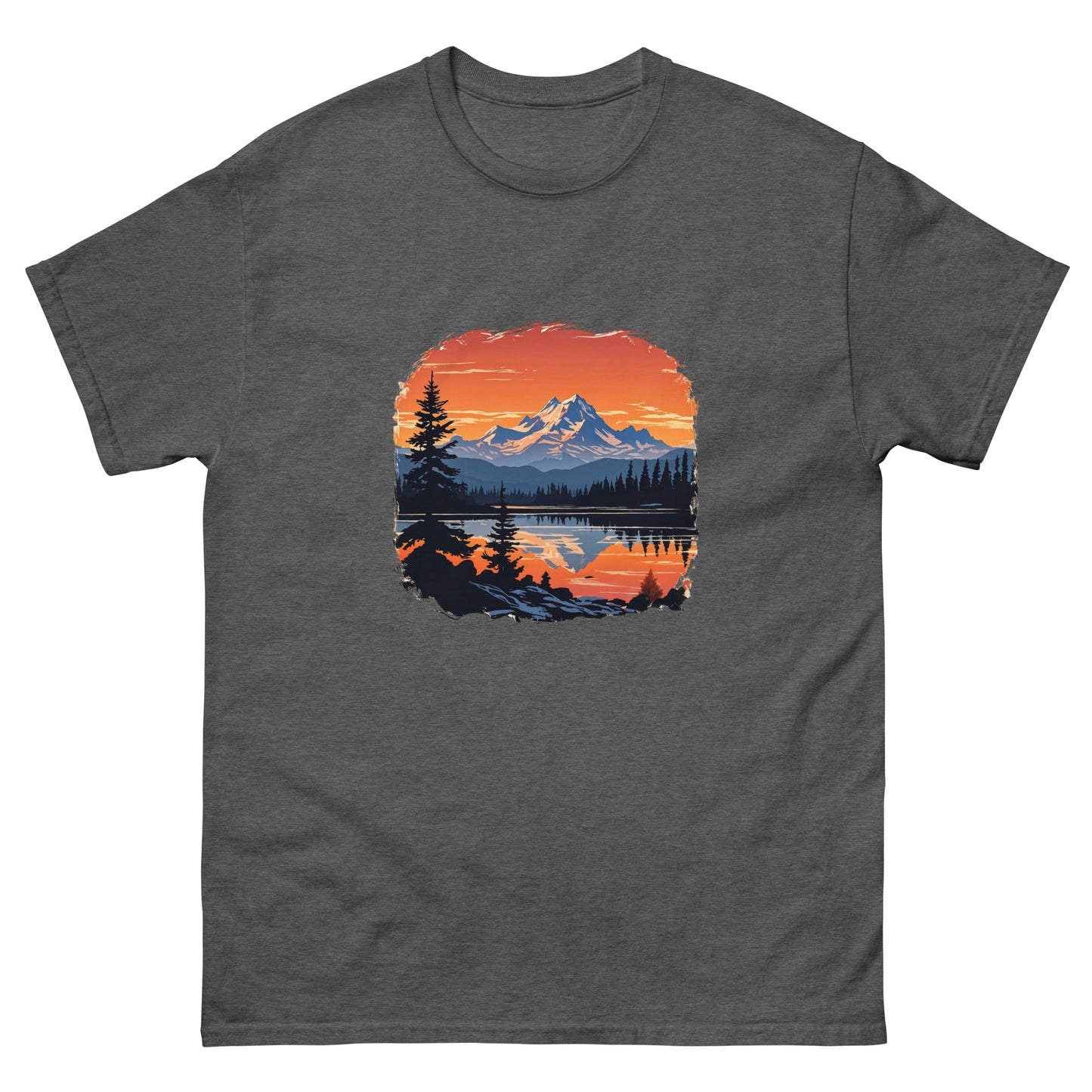 Mountains On The Lake Men's Classic Tee - Men's Shirts - Discovery Co.