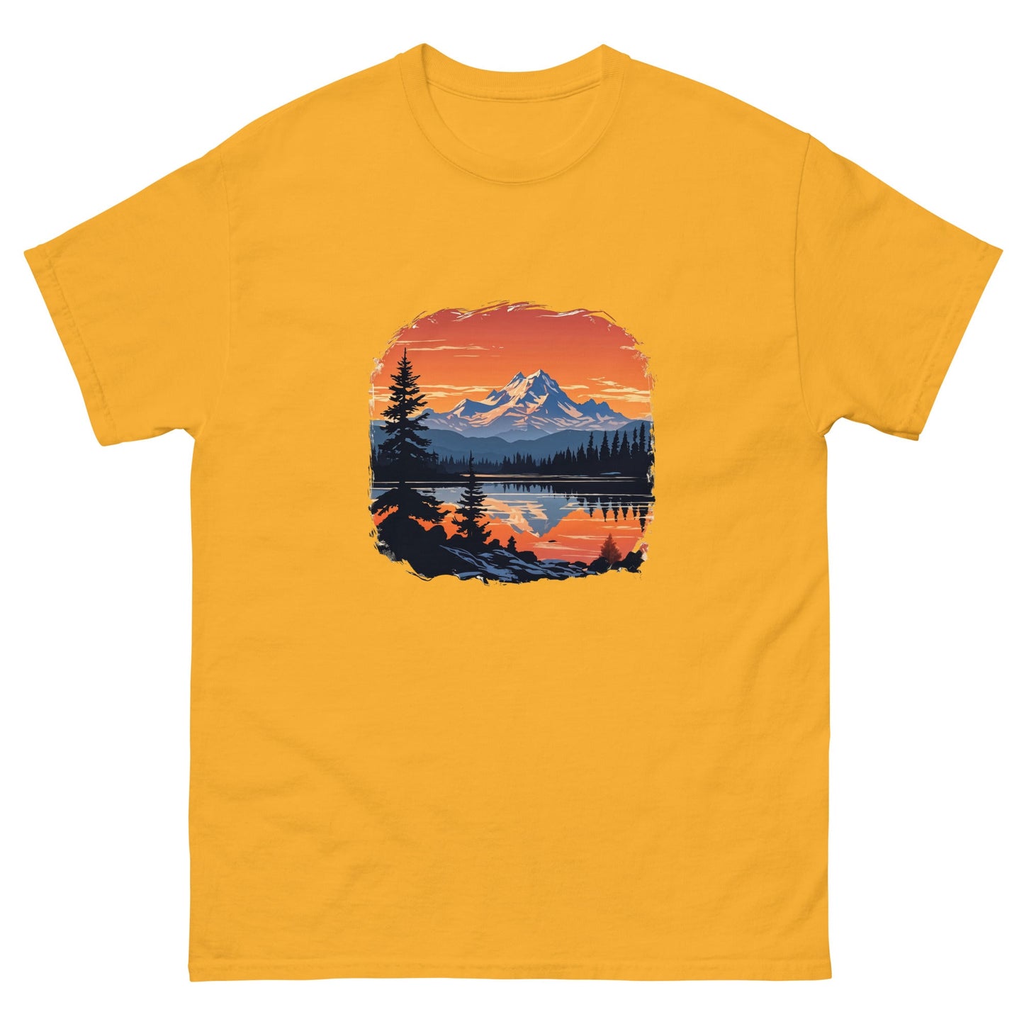 Mountains On The Lake Men's Classic Tee - Men's Shirts - Discovery Co.