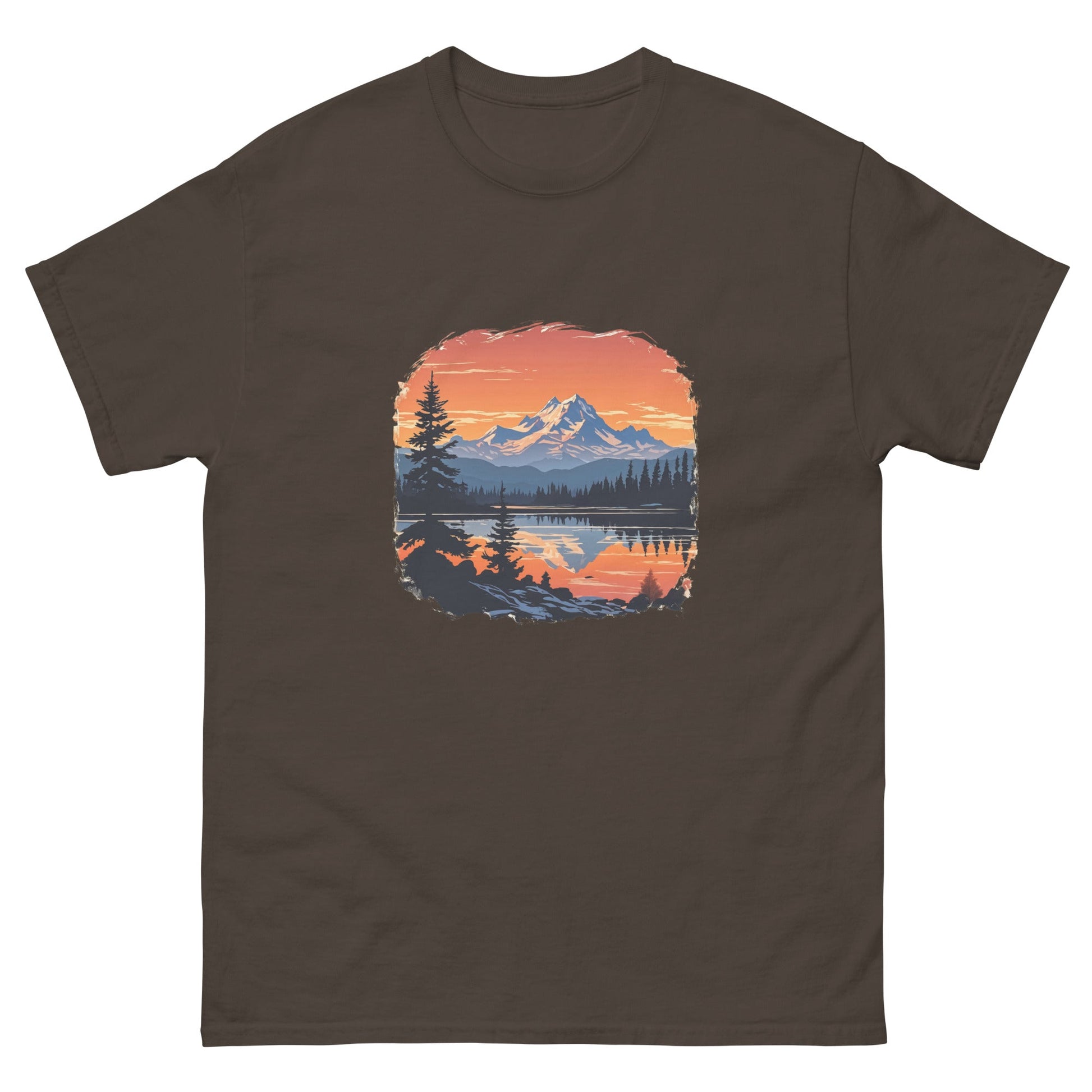 Mountains On The Lake Men's Classic Tee - Men's Shirts - Discovery Co.