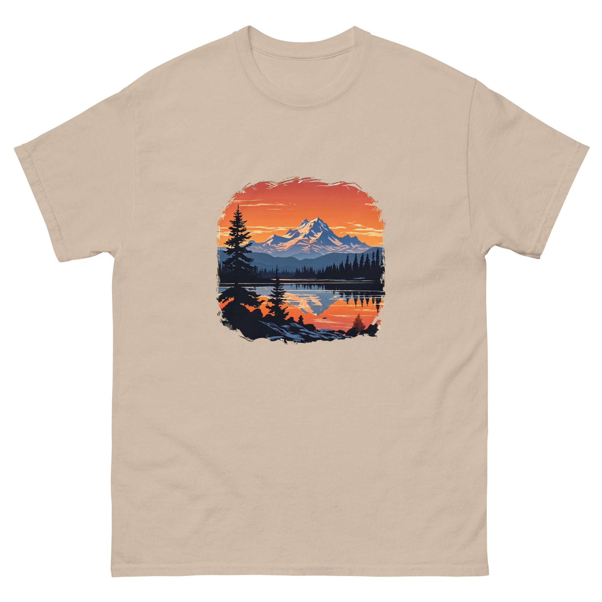 Mountains On The Lake Men's Classic Tee - Men's Shirts - Discovery Co.