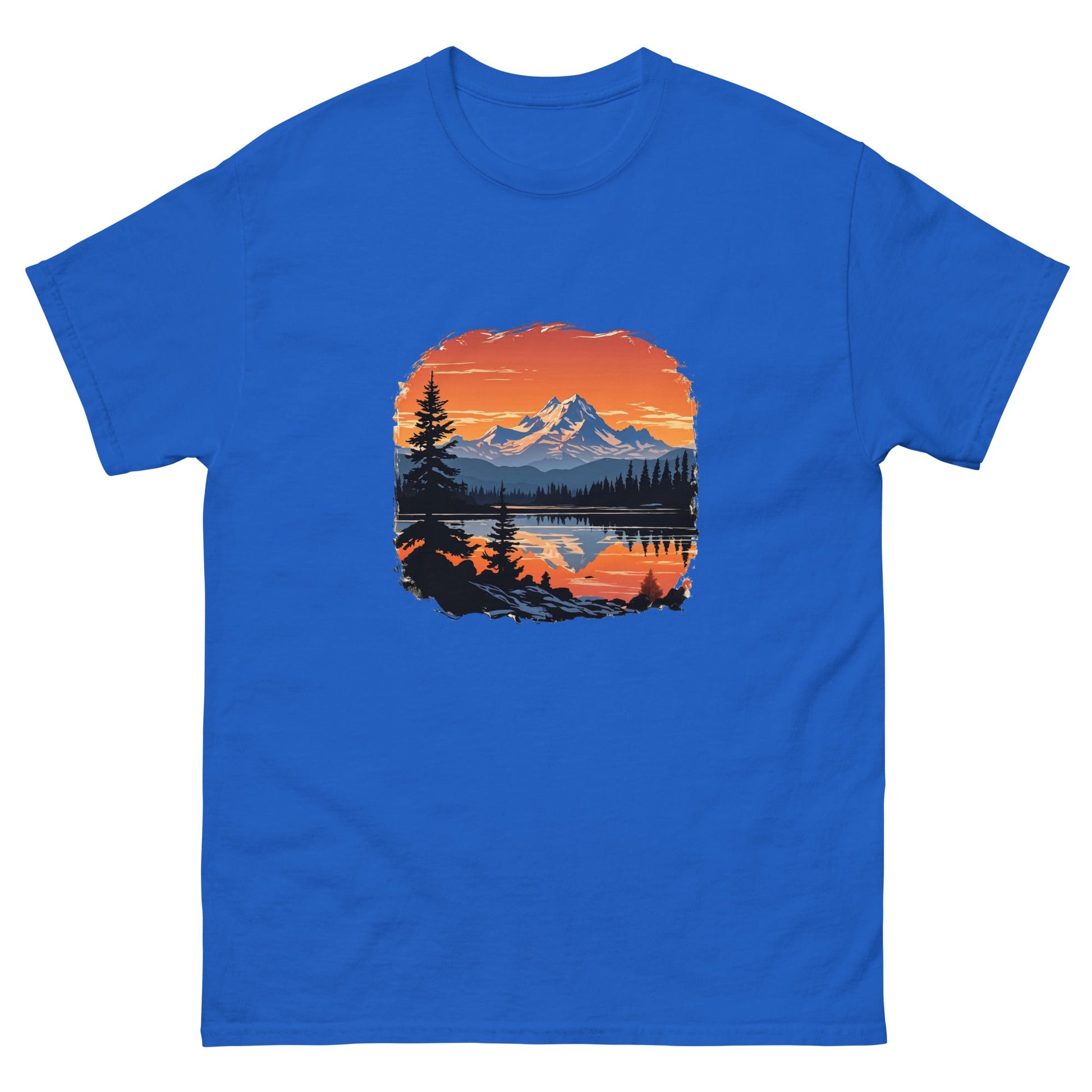 Mountains On The Lake Men's Classic Tee - Men's Shirts - Discovery Co.