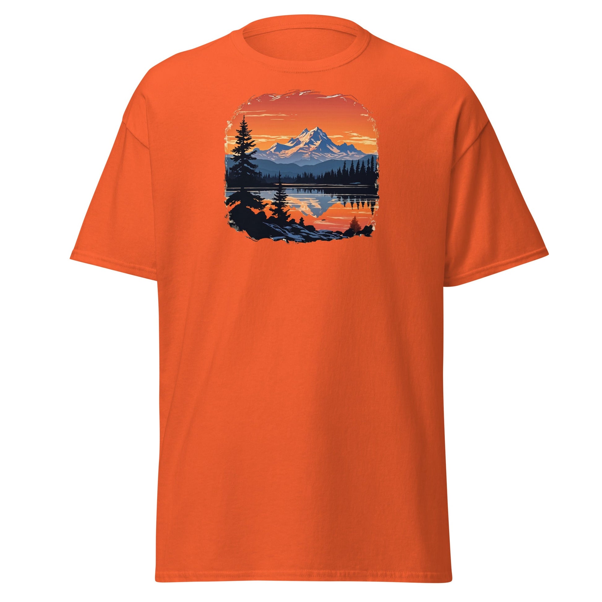 Mountains On The Lake Women's (Unisex) Classic Tee - Women's Shirts - Discovery Co.