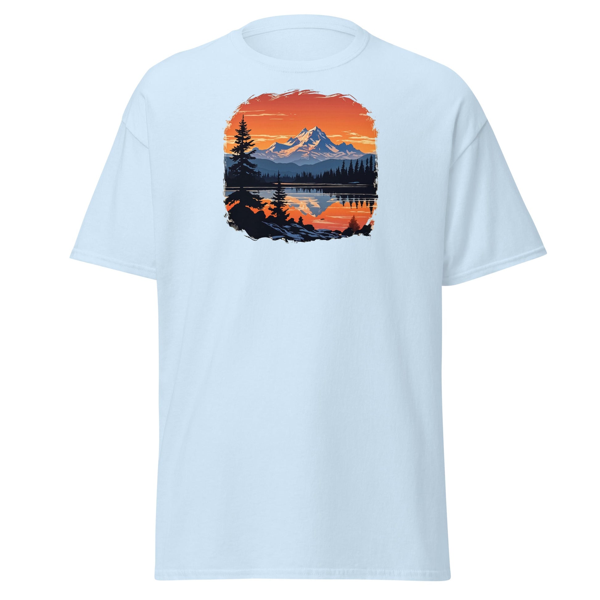 Mountains On The Lake Women's (Unisex) Classic Tee - Women's Shirts - Discovery Co.