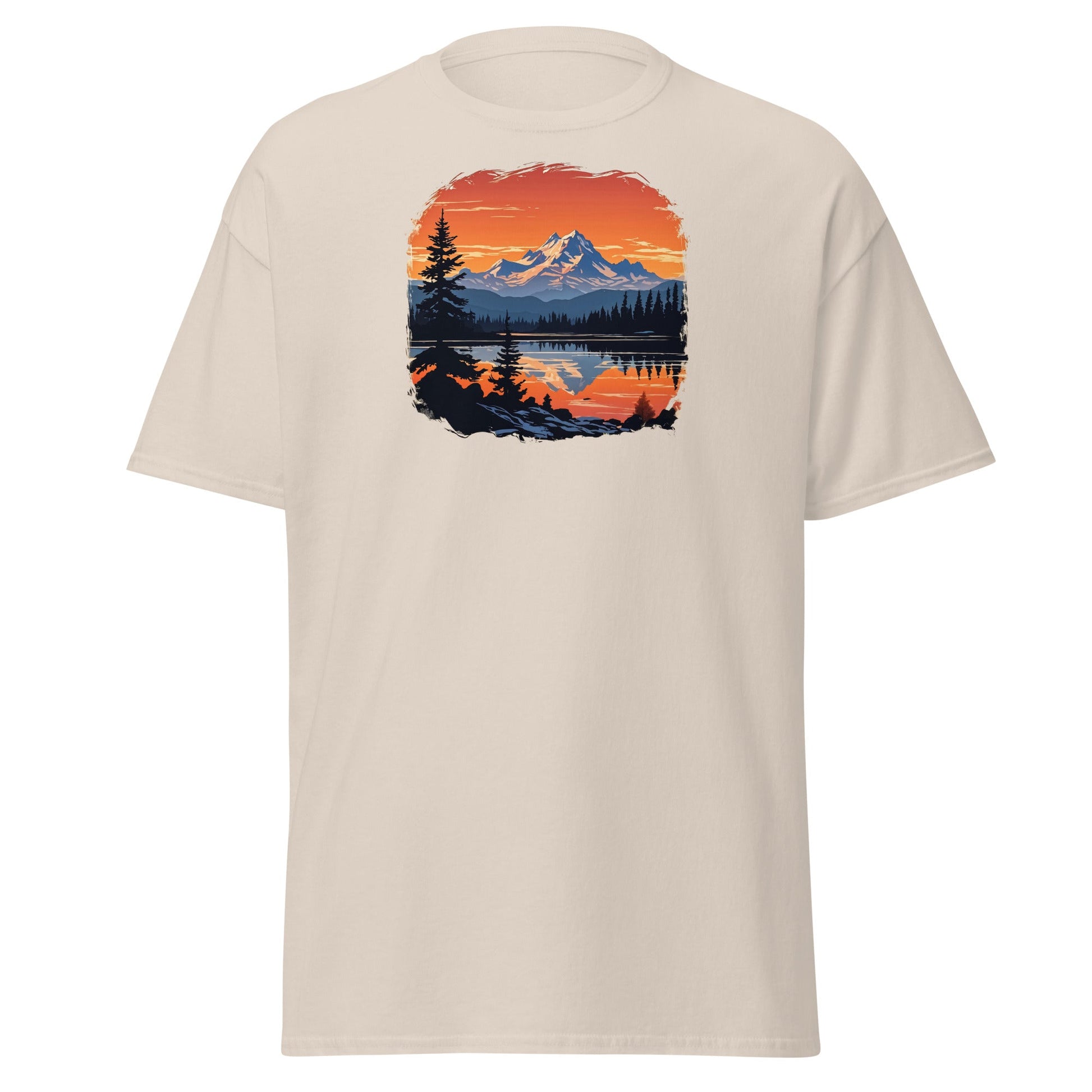 Mountains On The Lake Women's (Unisex) Classic Tee - Women's Shirts - Discovery Co.