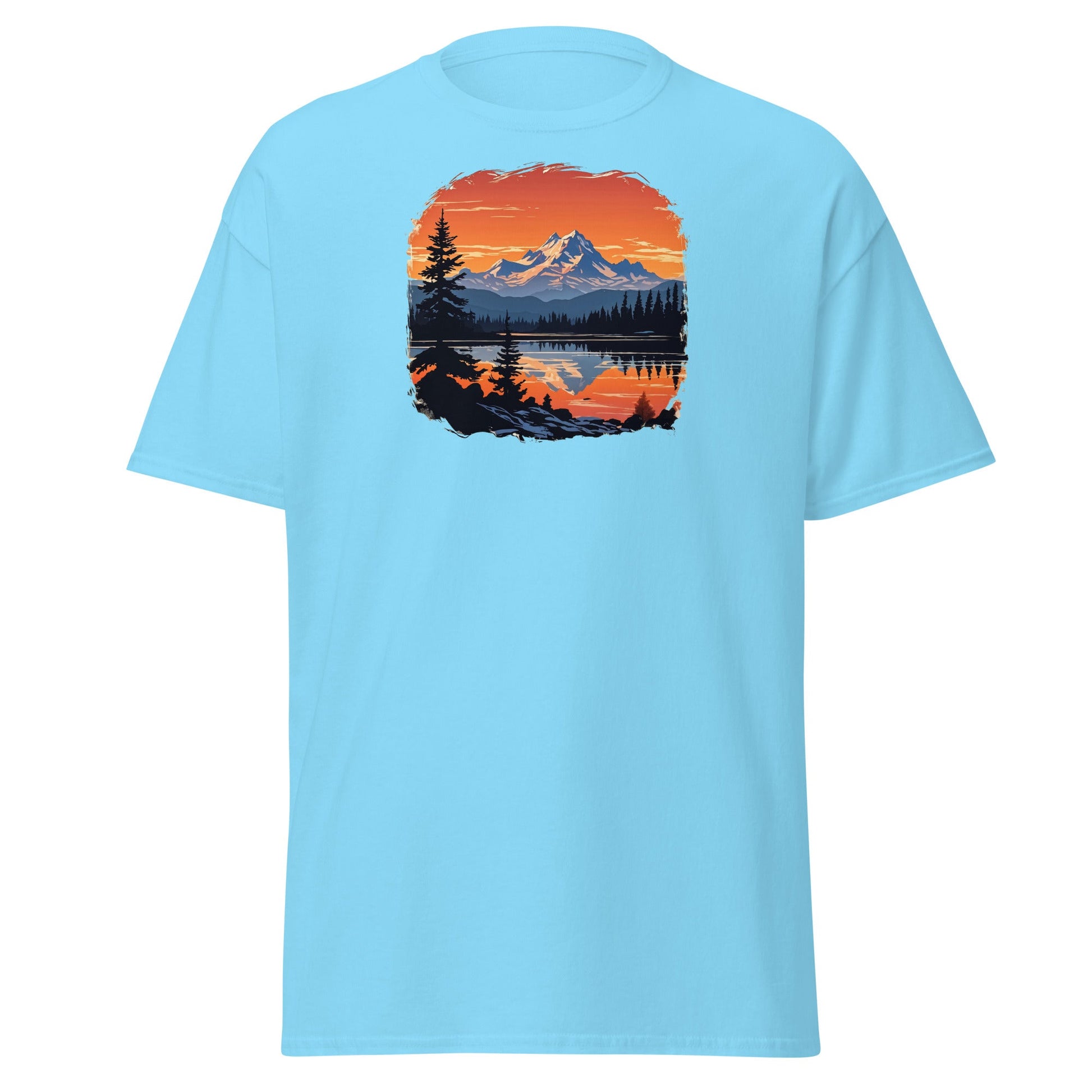 Mountains On The Lake Women's (Unisex) Classic Tee - Women's Shirts - Discovery Co.