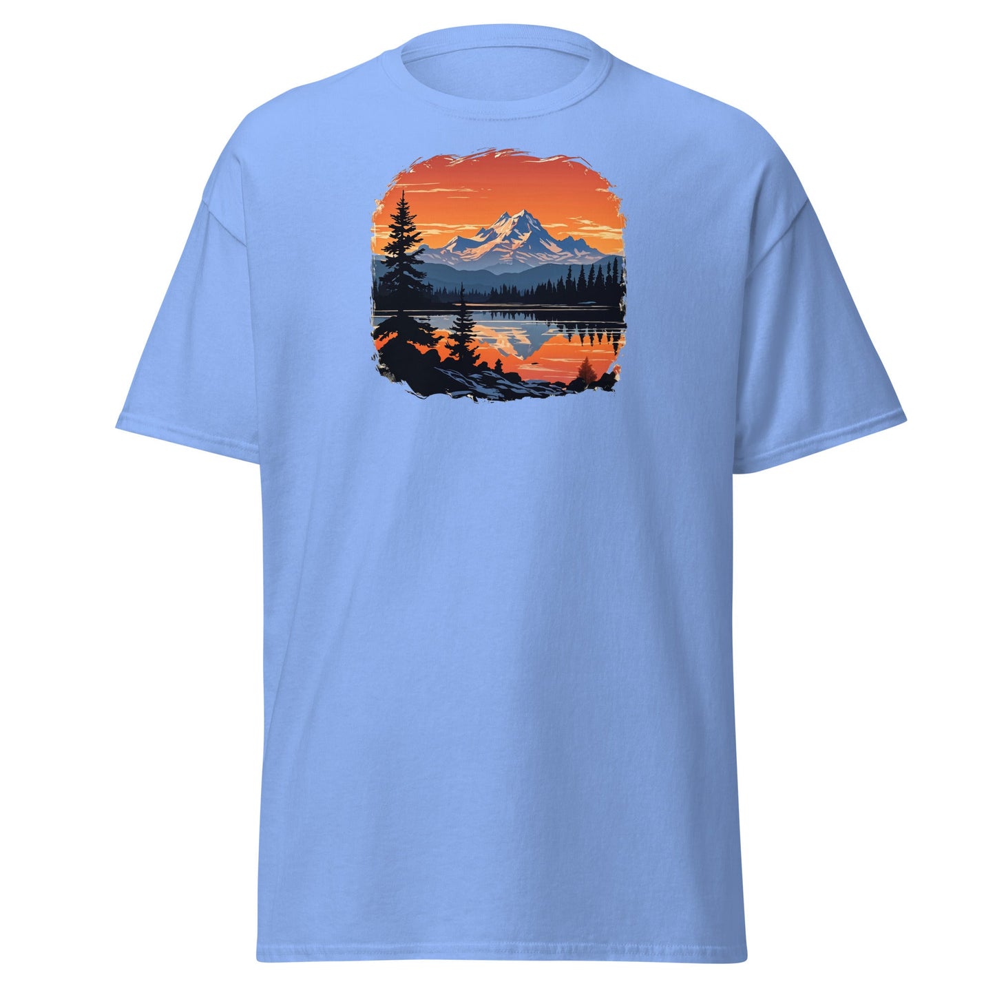 Mountains On The Lake Women's (Unisex) Classic Tee - Women's Shirts - Discovery Co.