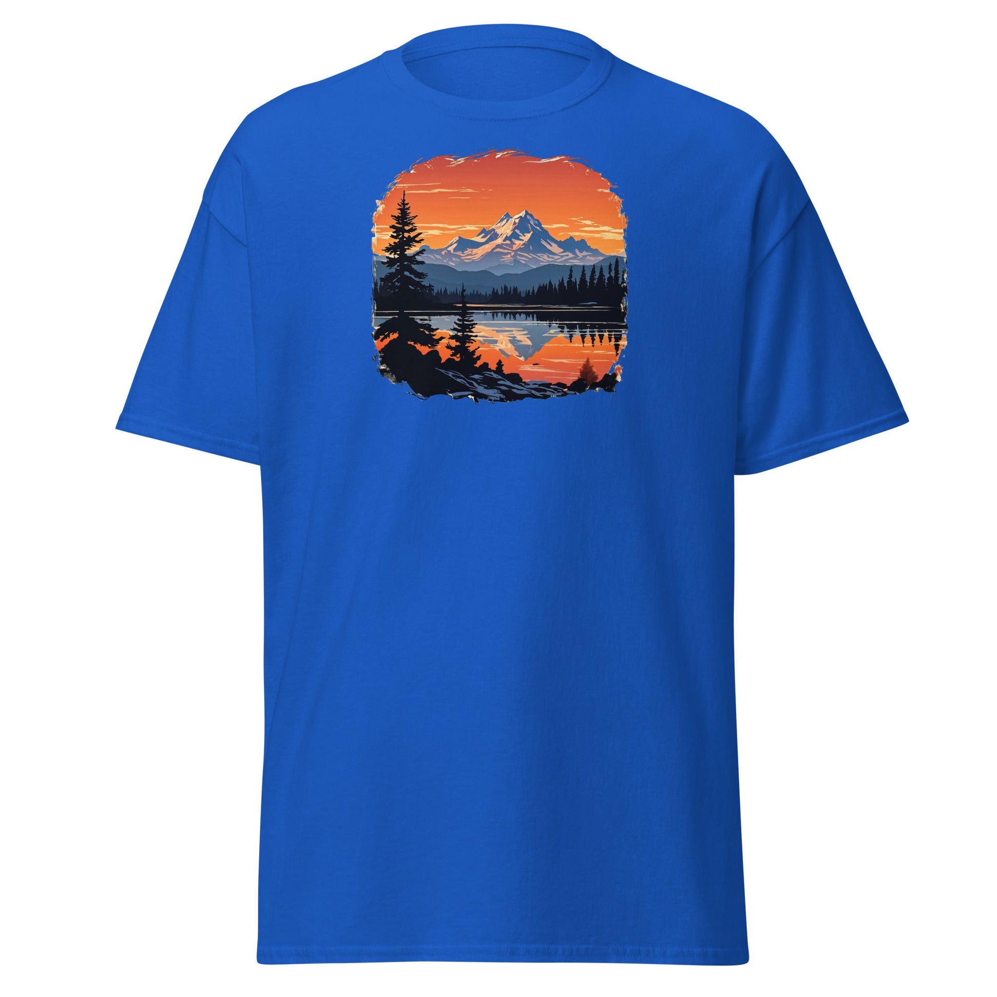 Mountains On The Lake Women's (Unisex) Classic Tee - Women's Shirts - Discovery Co.
