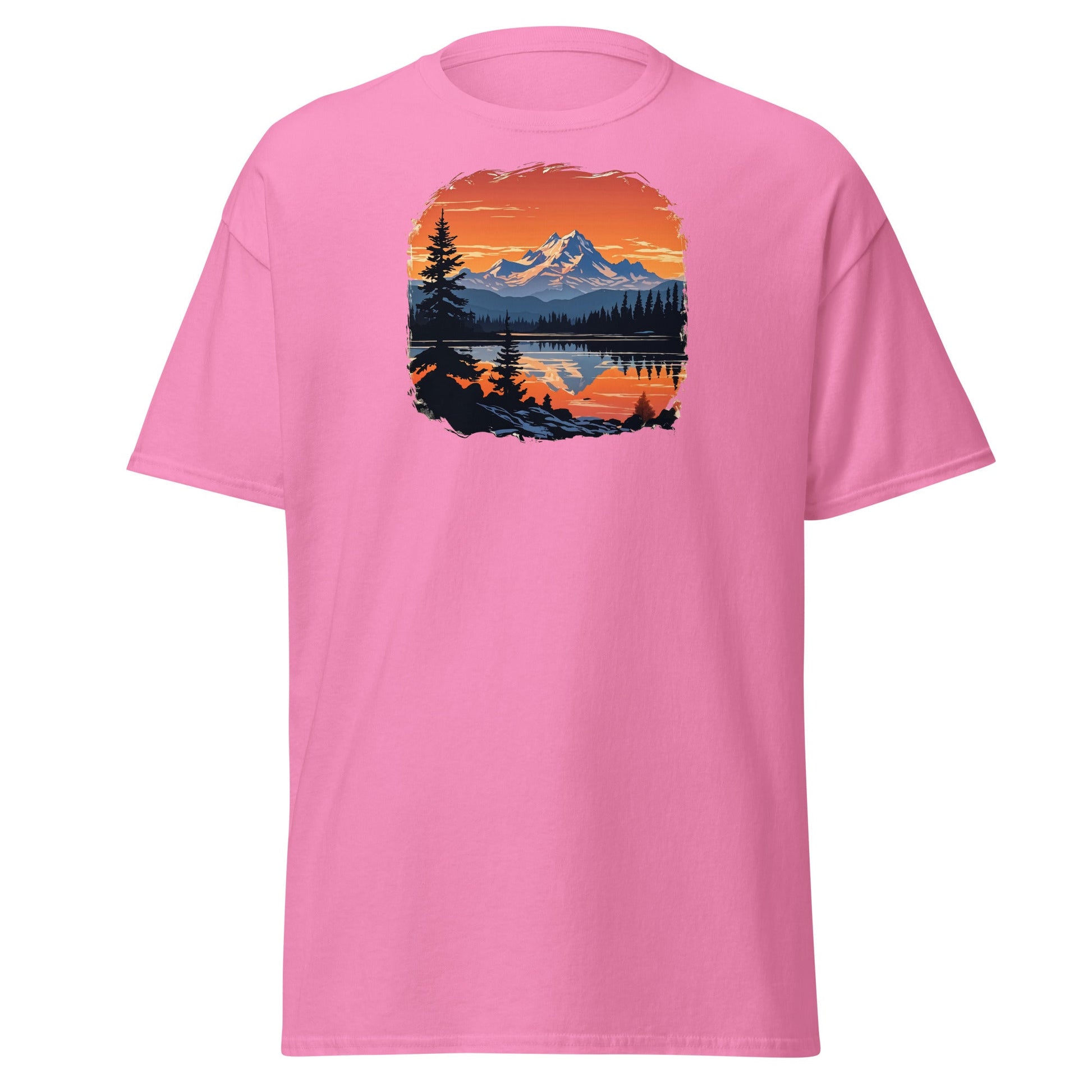 Mountains On The Lake Women's (Unisex) Classic Tee - Women's Shirts - Discovery Co.