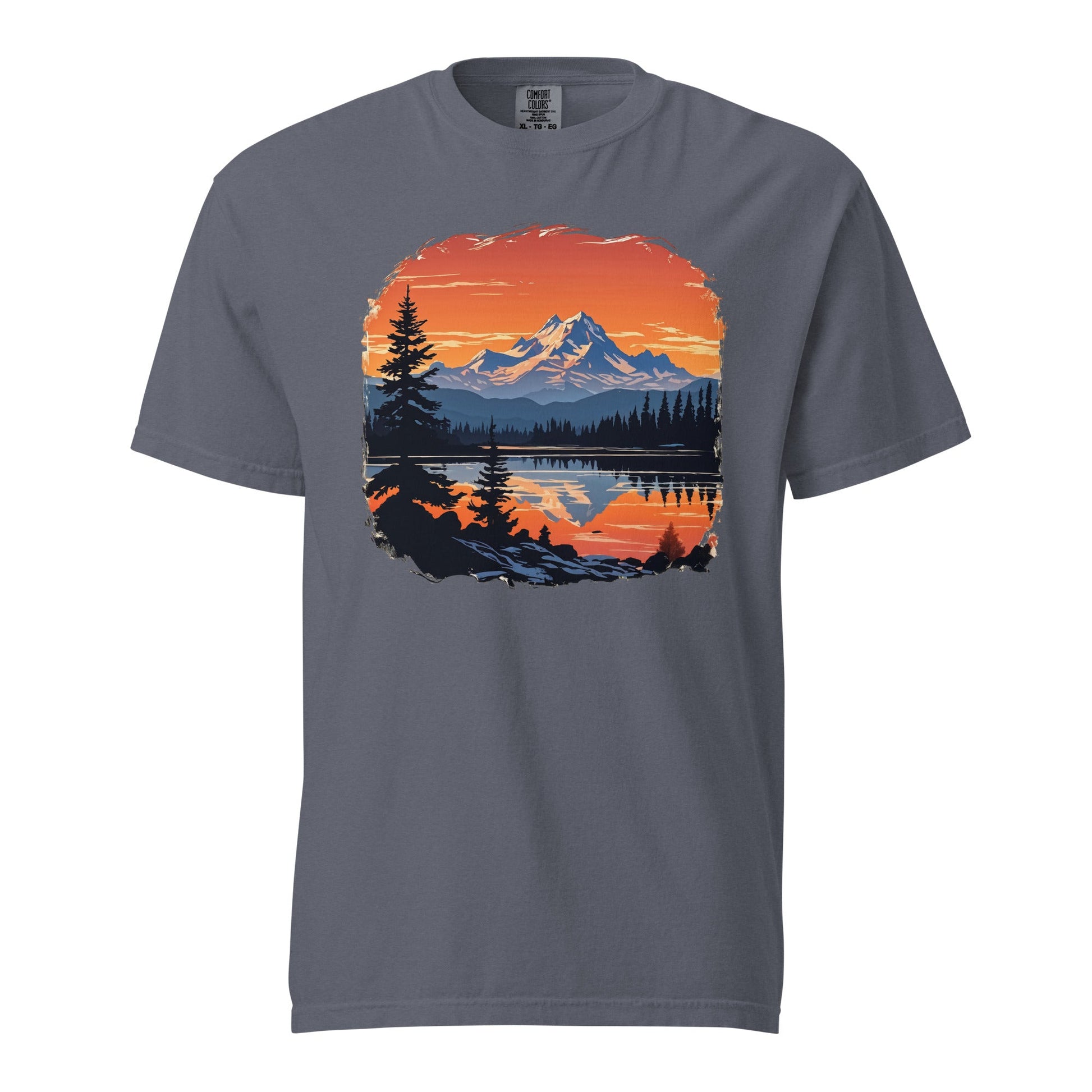Mountains On The Lake Women's (Unisex) Premium Tee - Women's Shirts - Discovery Co.