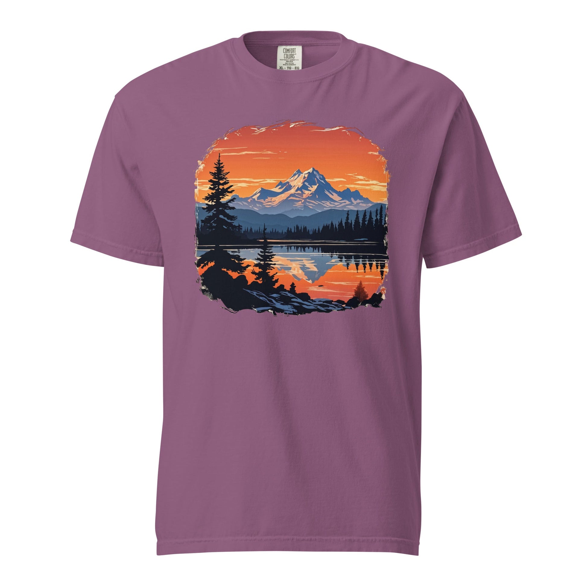 Mountains On The Lake Women's (Unisex) Premium Tee - Women's Shirts - Discovery Co.