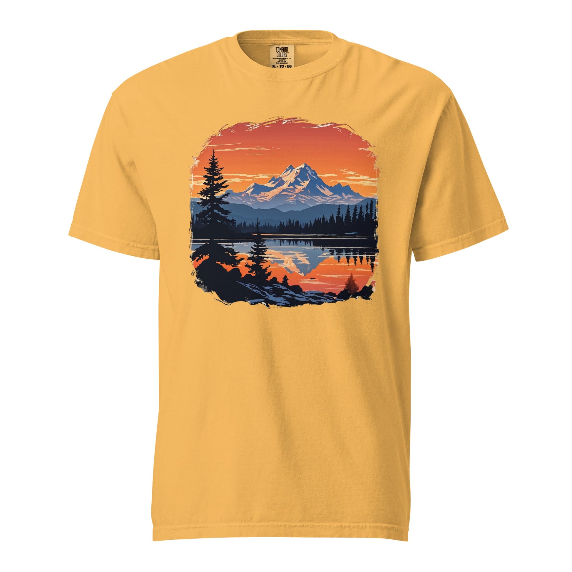 Mountains On The Lake Women's (Unisex) Premium Tee - Women's Shirts - Discovery Co.