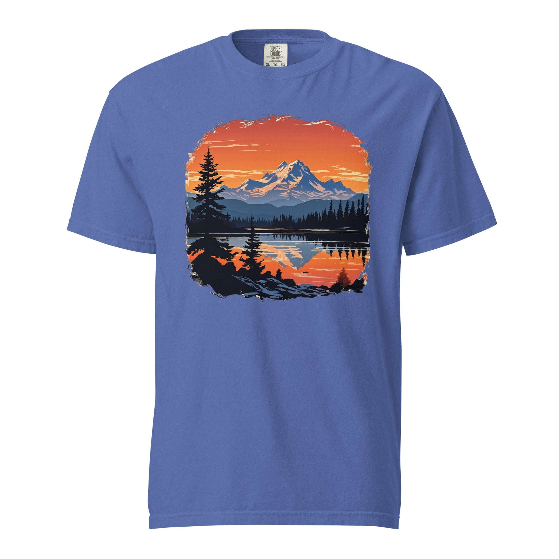 Mountains On The Lake Women's (Unisex) Premium Tee - Women's Shirts - Discovery Co.