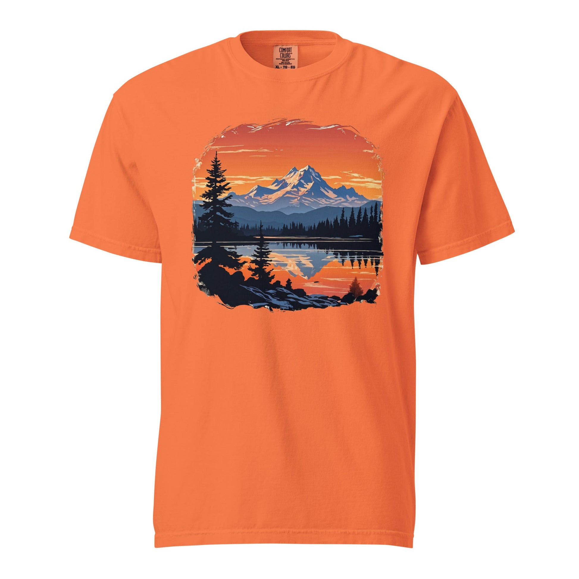 Mountains On The Lake Women's (Unisex) Premium Tee - Women's Shirts - Discovery Co.