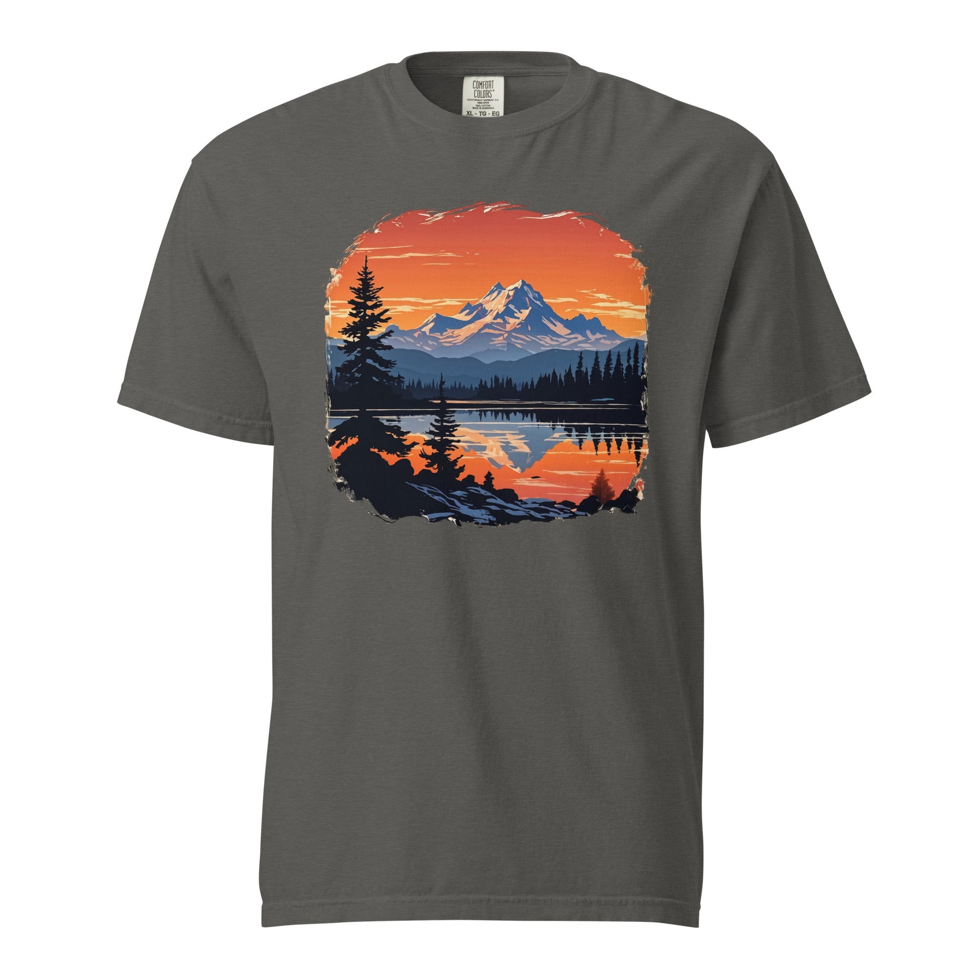 Mountains On The Lake Women's (Unisex) Premium Tee - Women's Shirts - Discovery Co.