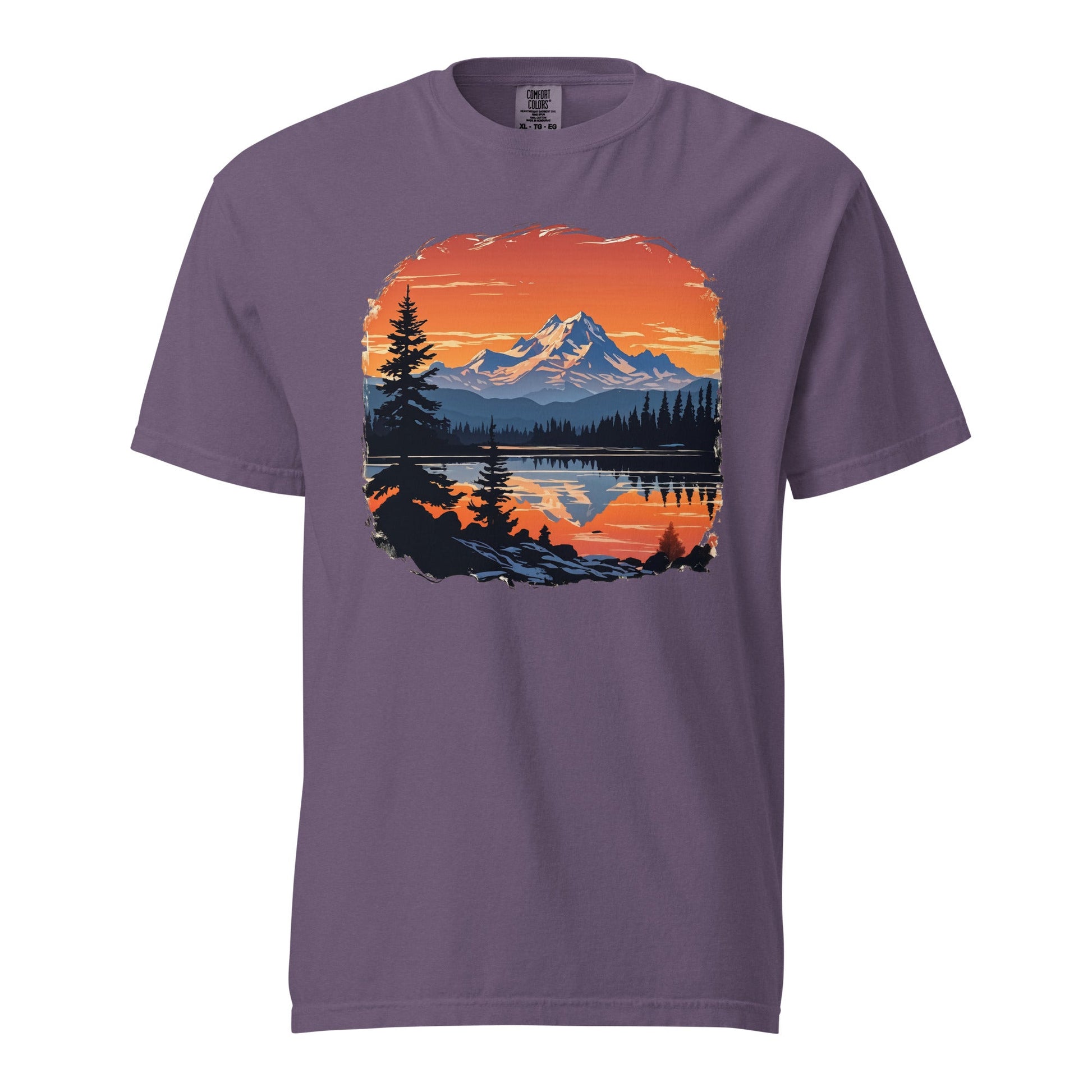 Mountains On The Lake Women's (Unisex) Premium Tee - Women's Shirts - Discovery Co.